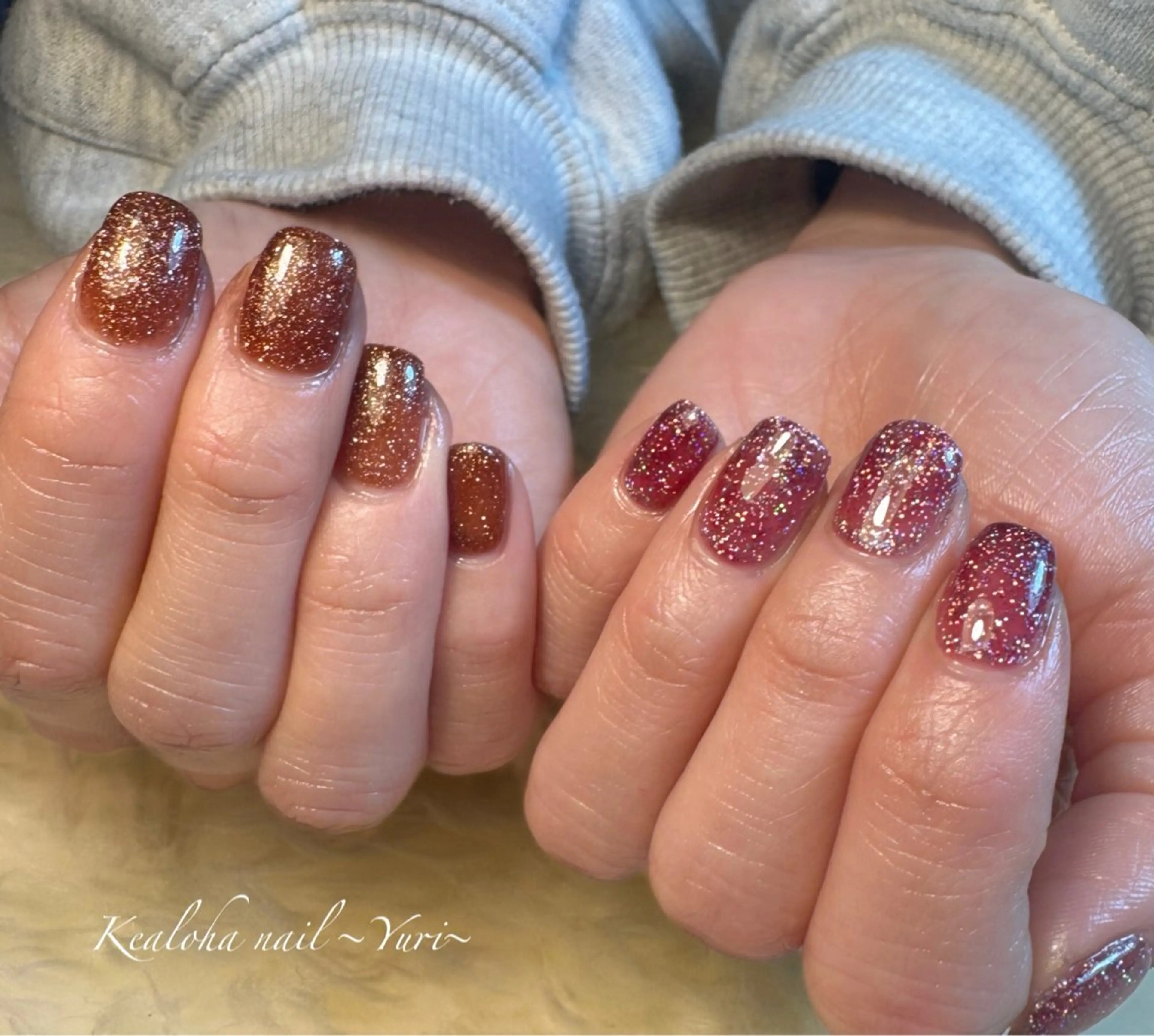 ネイル ハンドネイル Kealoha nail所属・西村 ゆりのネイルデザイン