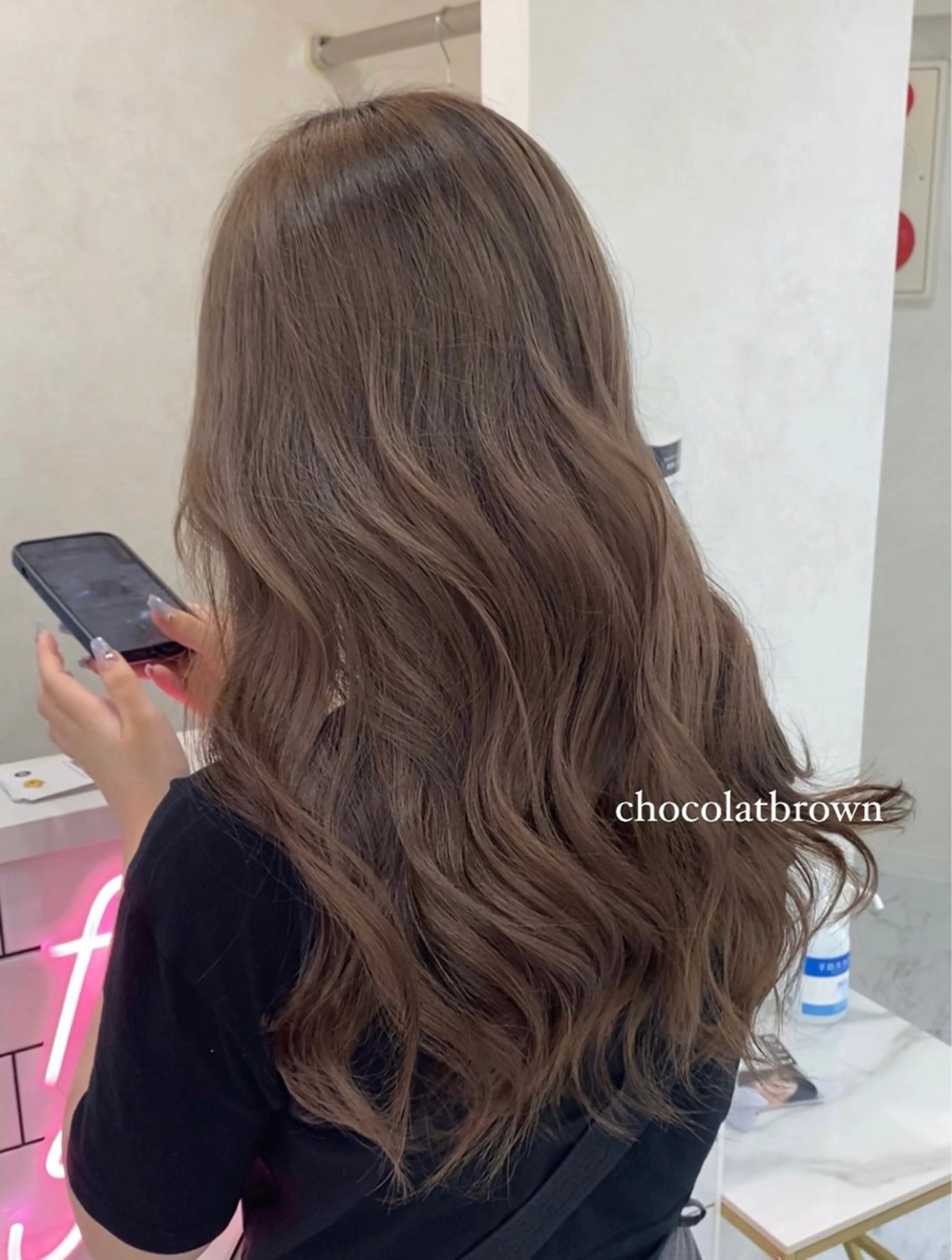 セミロング カラー パーマ ヘアアレンジ メンズ ヘアカラー 最新艶髪トレンド￤ ヘア￤miyu🐒♡のヘアスタイル