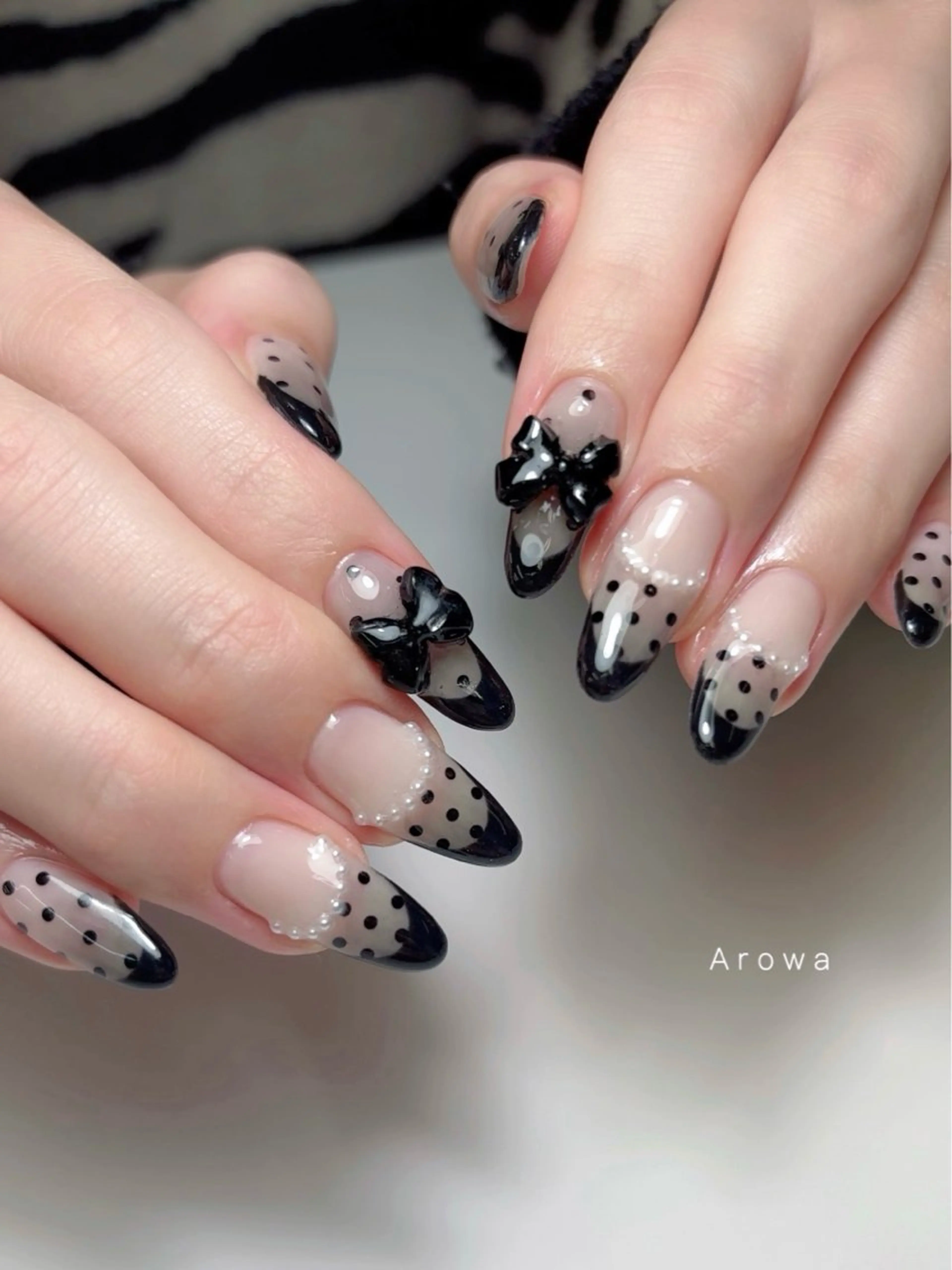 ネイル ハンドネイル Arowa 伊田のネイルデザイン