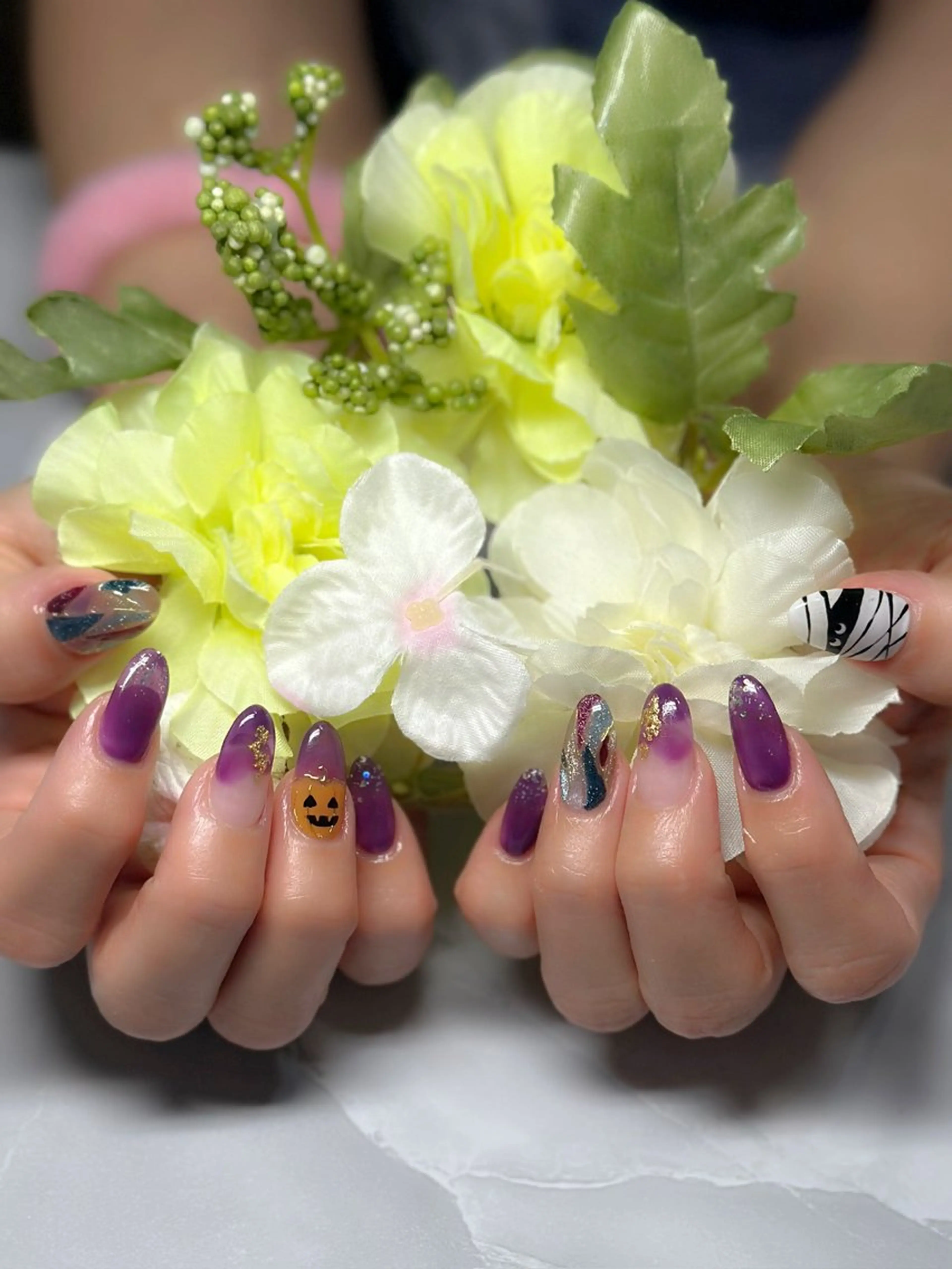 ネイル アートネイル 持ち込み スカルプネイル ｎｙａｓｕ ｎａｉｌのネイルデザイン