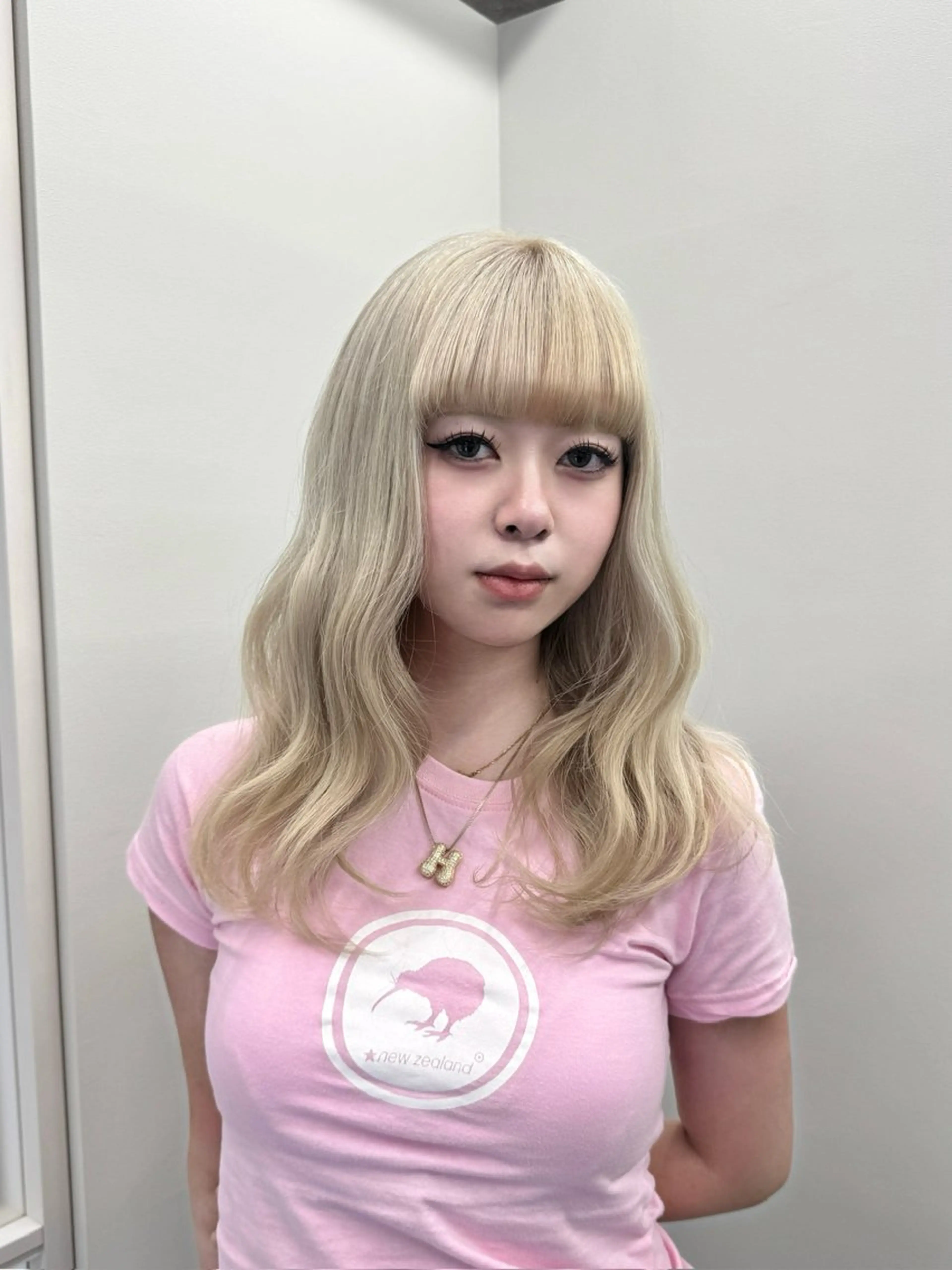 🎀新規限定🎀ケアブリーチカラー+トリートメントの写真