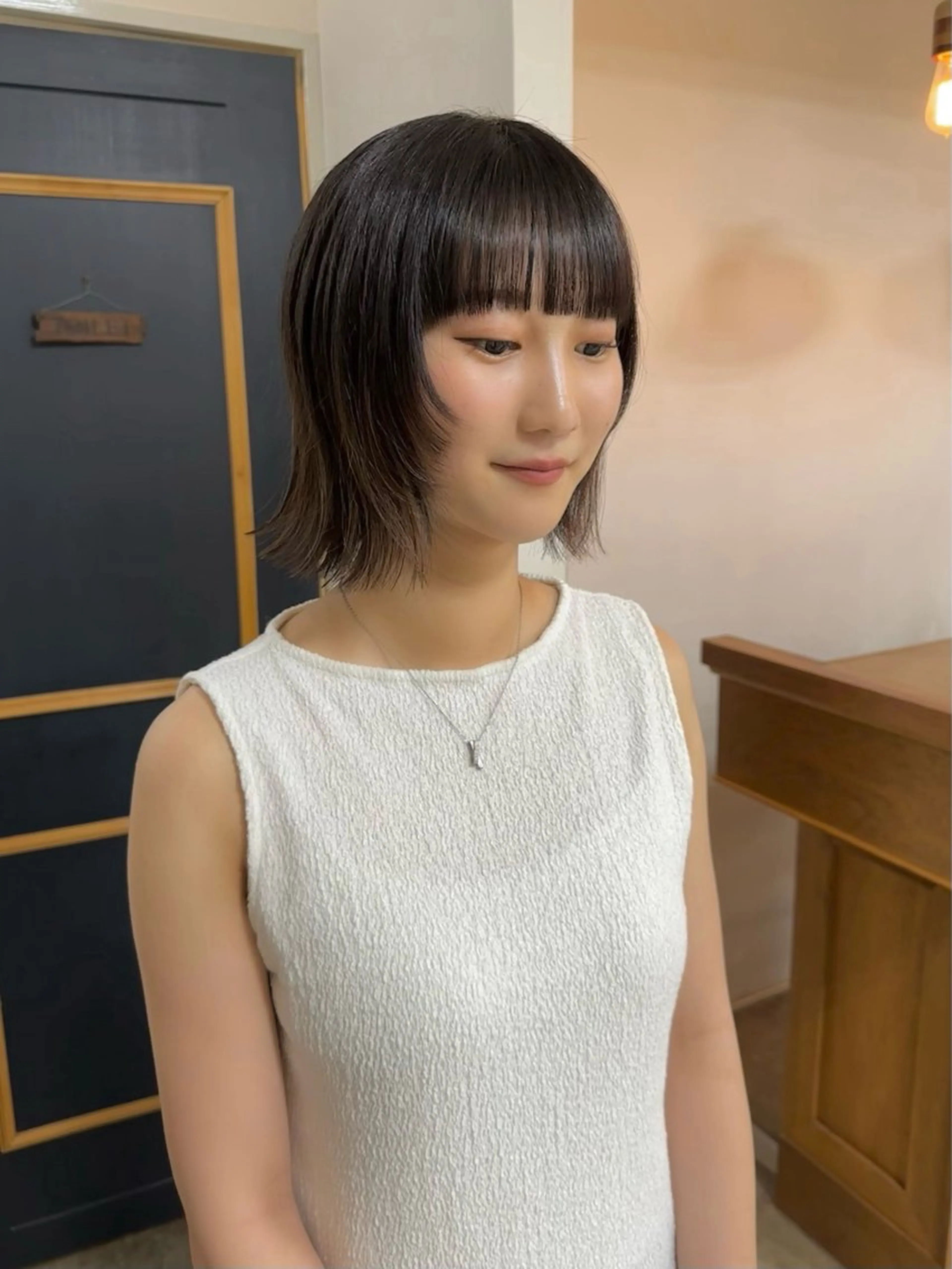ミディアム NAGISA 🎀カットモデル🎀のヘアスタイル