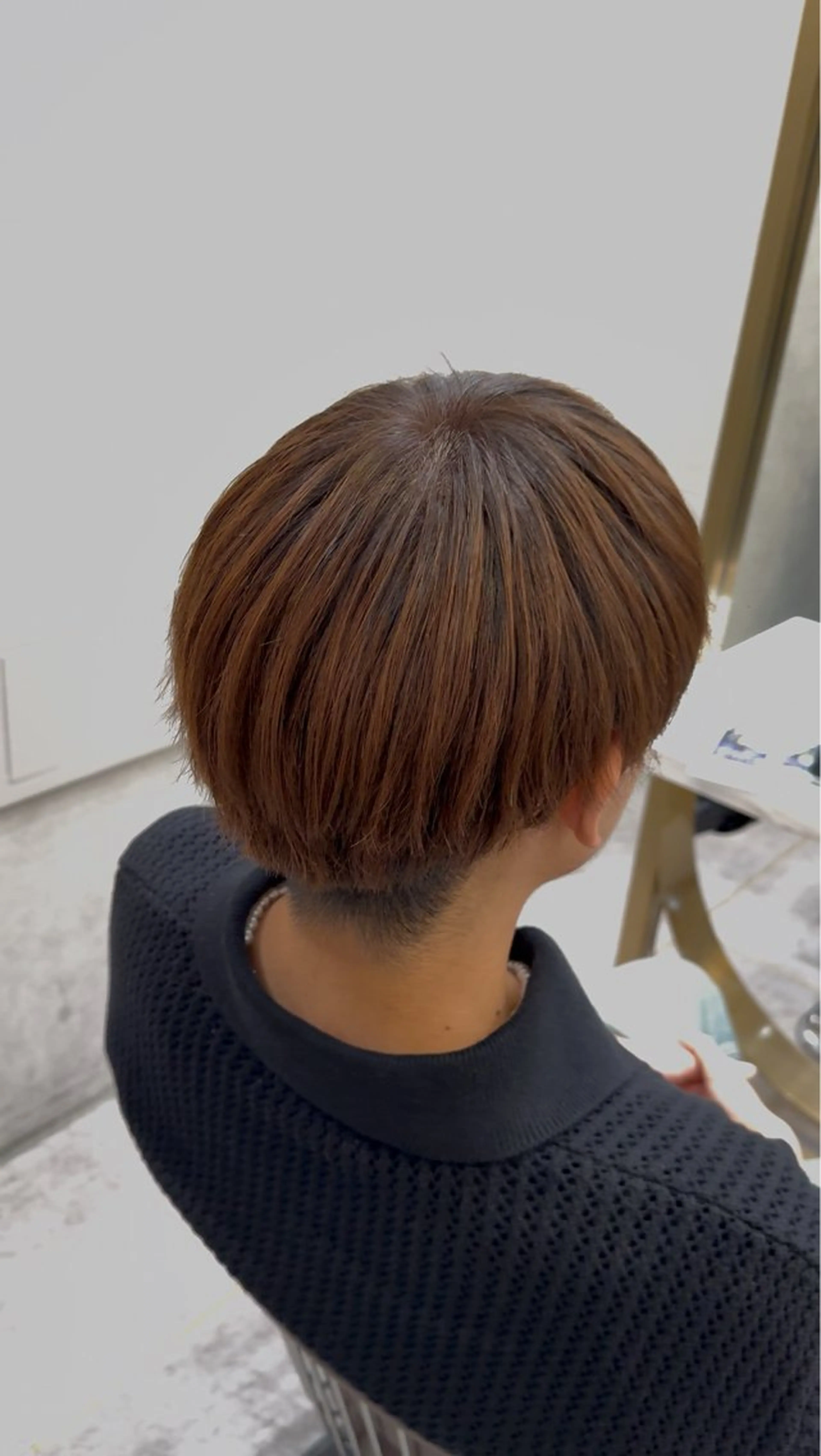 メンズ ヘアカラー トリートメント Nanami/透明感 カラー/グレージュのヘアスタイル