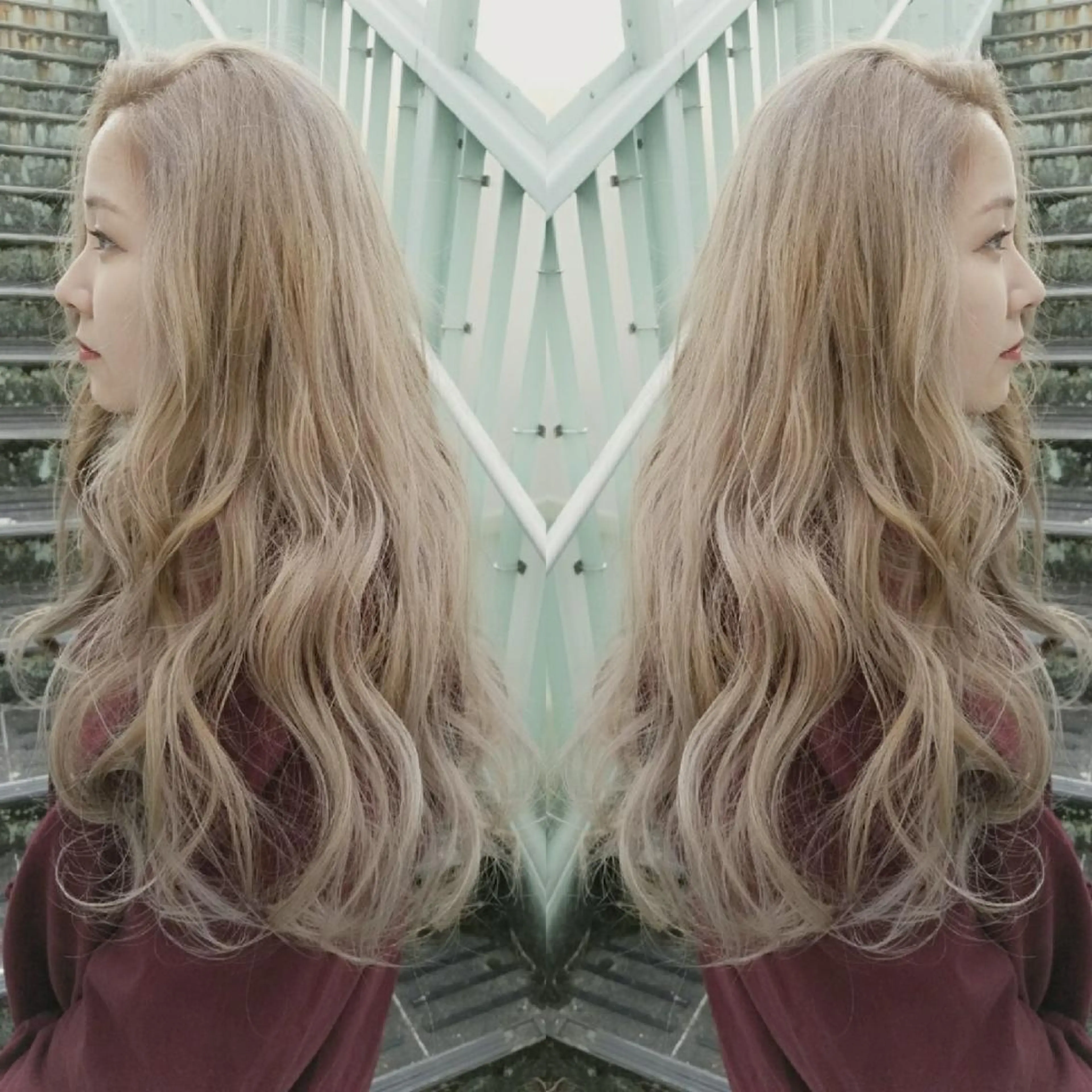 ロング noa.所属・今中 小百合のヘアスタイル