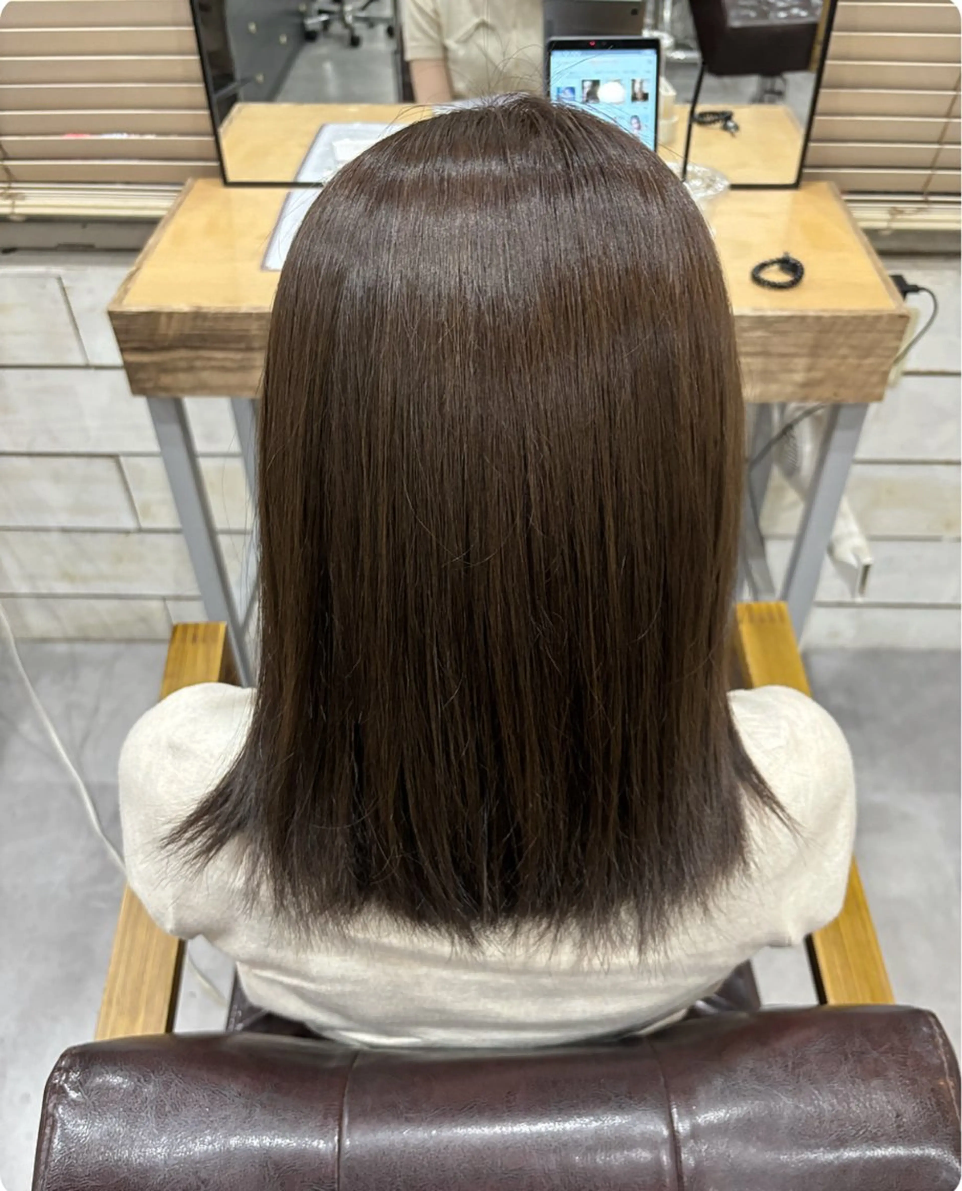カラー ブラウンカラー littlelink Mikuのヘアスタイル