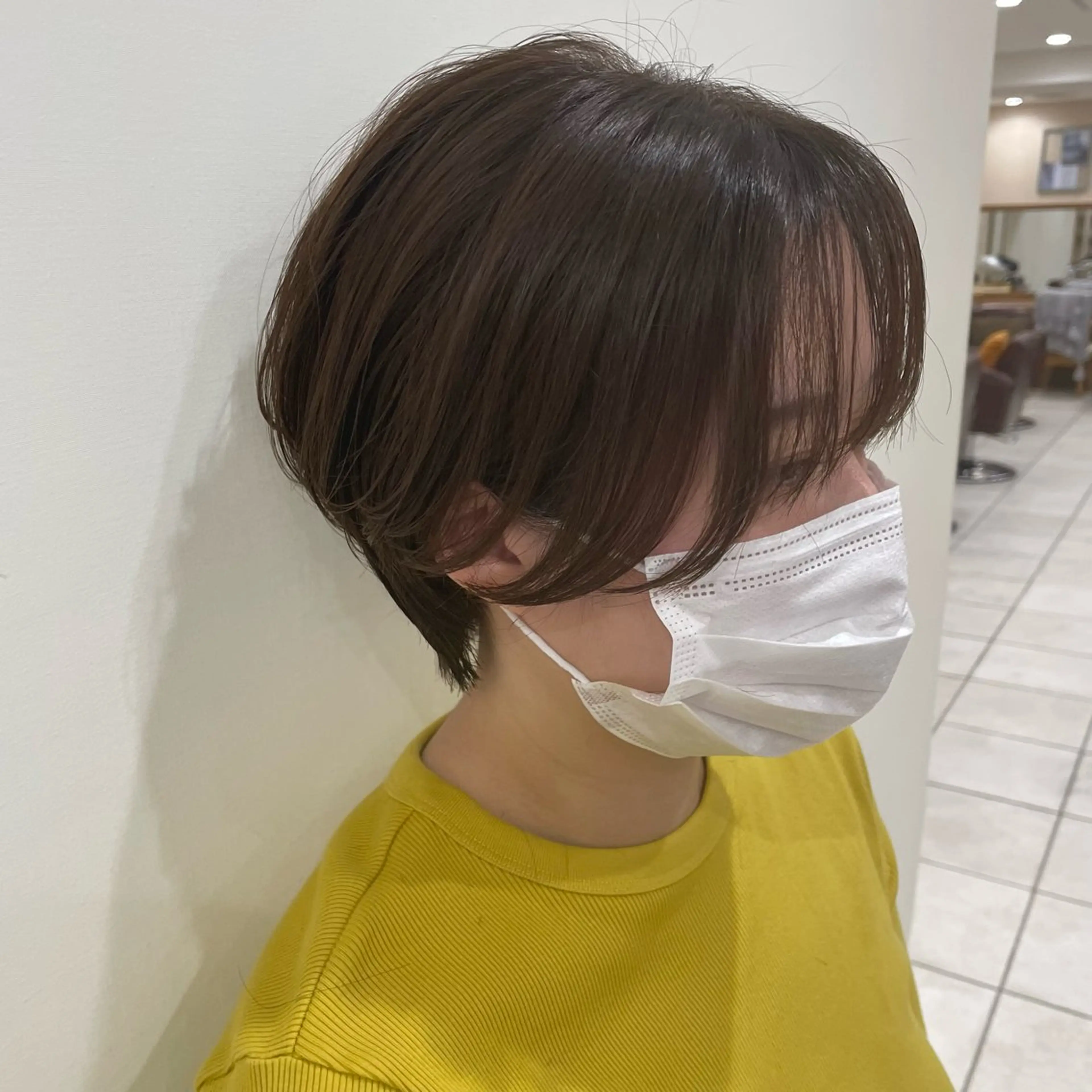ショート カラー ショートボブ ハンサムショート ボブ 髪質改善 似合わせカット 小顔カット✨ 透明感カラー✨kyoのヘアスタイル