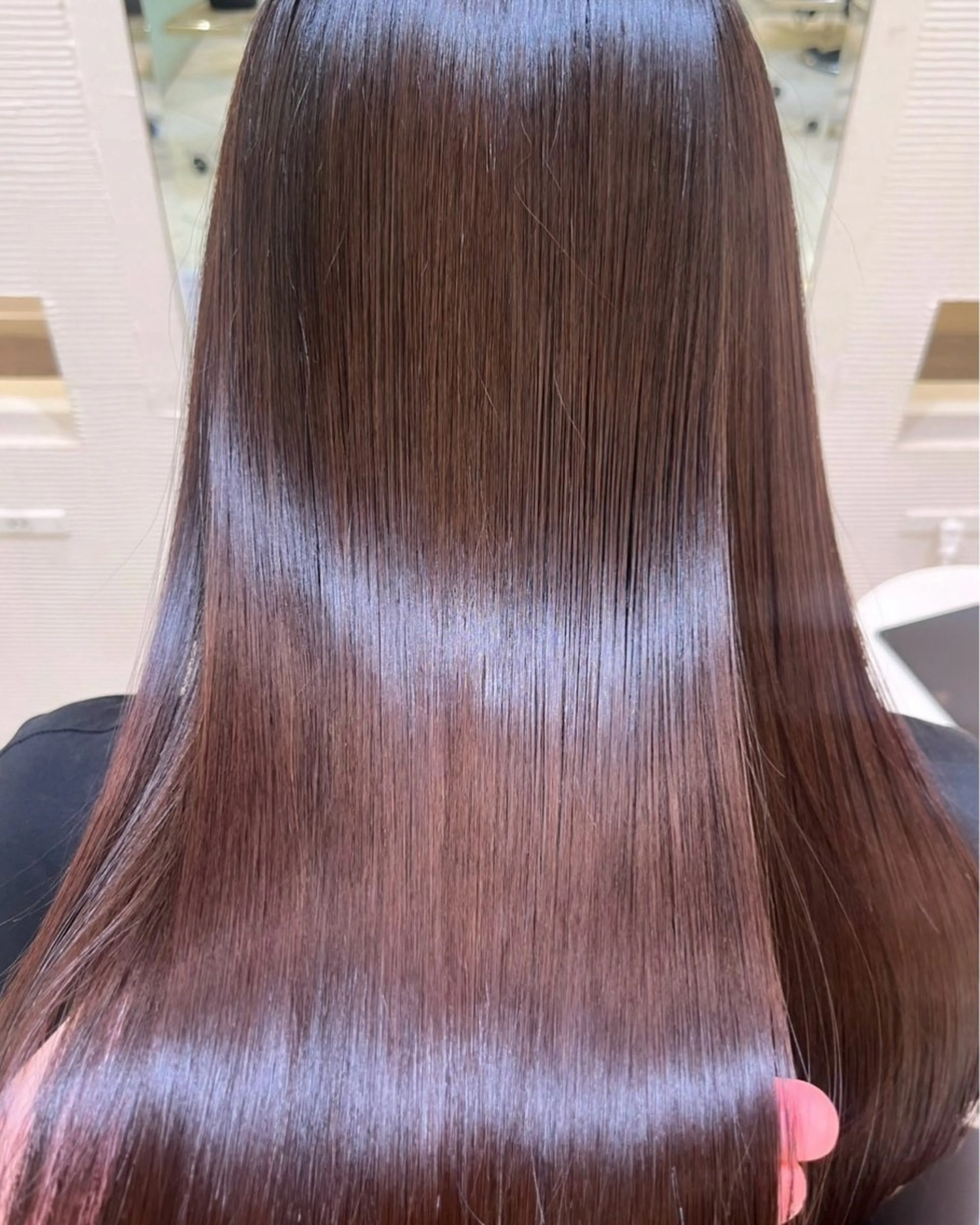 ロング 縮毛矯正 🫧褒められヘア🪄 酸性縮毛矯正銀座🫧のヘアスタイル