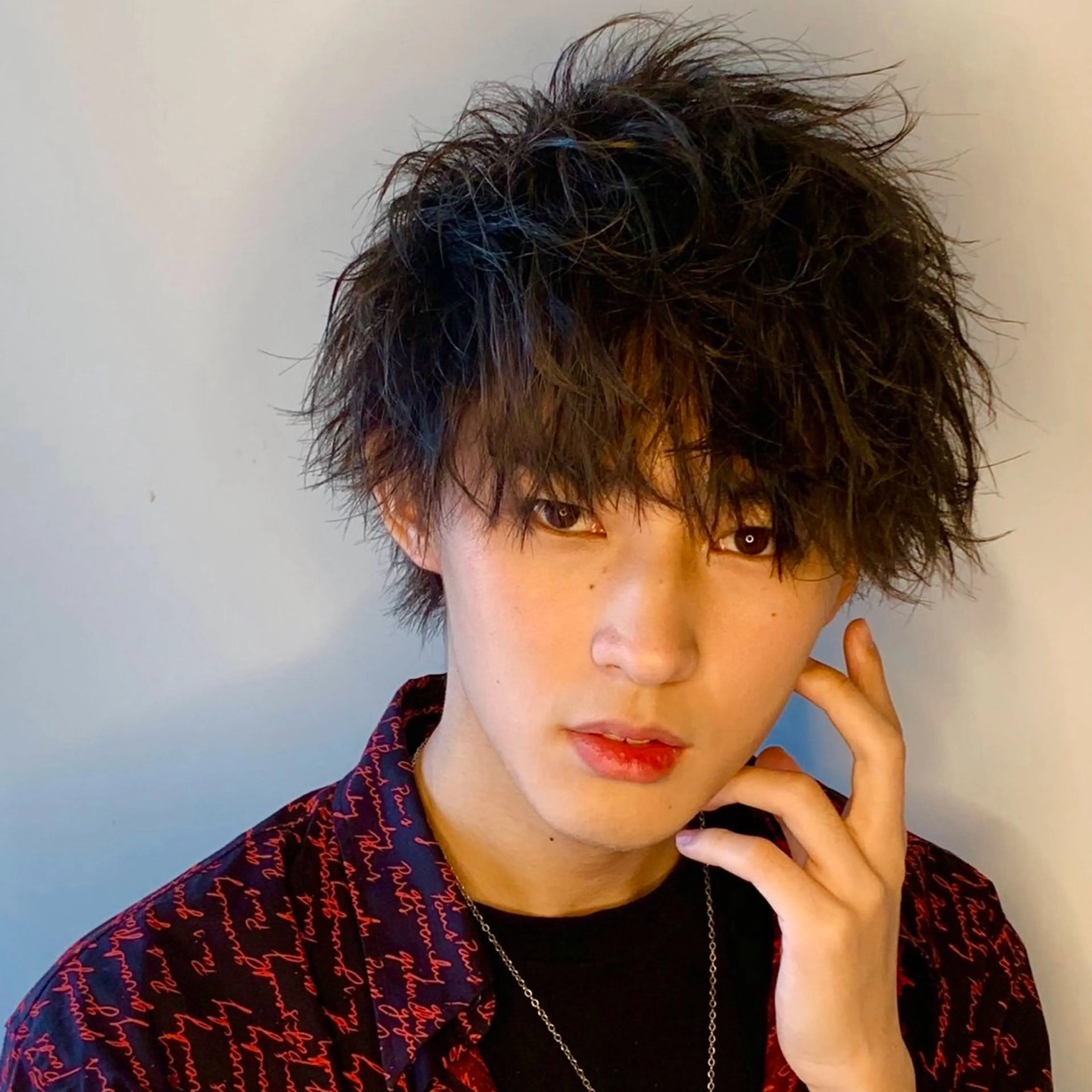 メンズ カット ヘアセット 遠藤 健登のヘアスタイル
