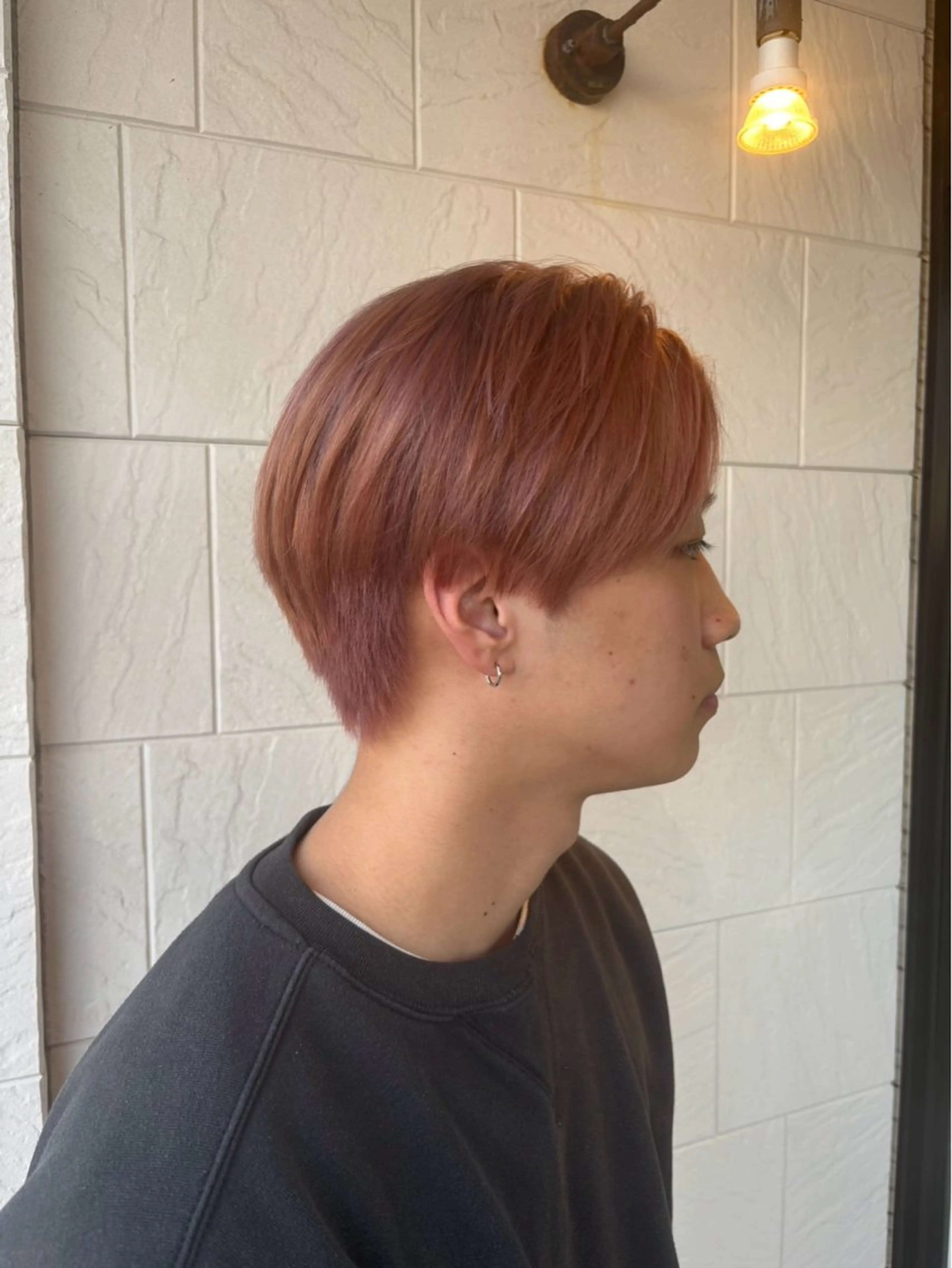 カラー メンズ 金田 恭平のヘアスタイル