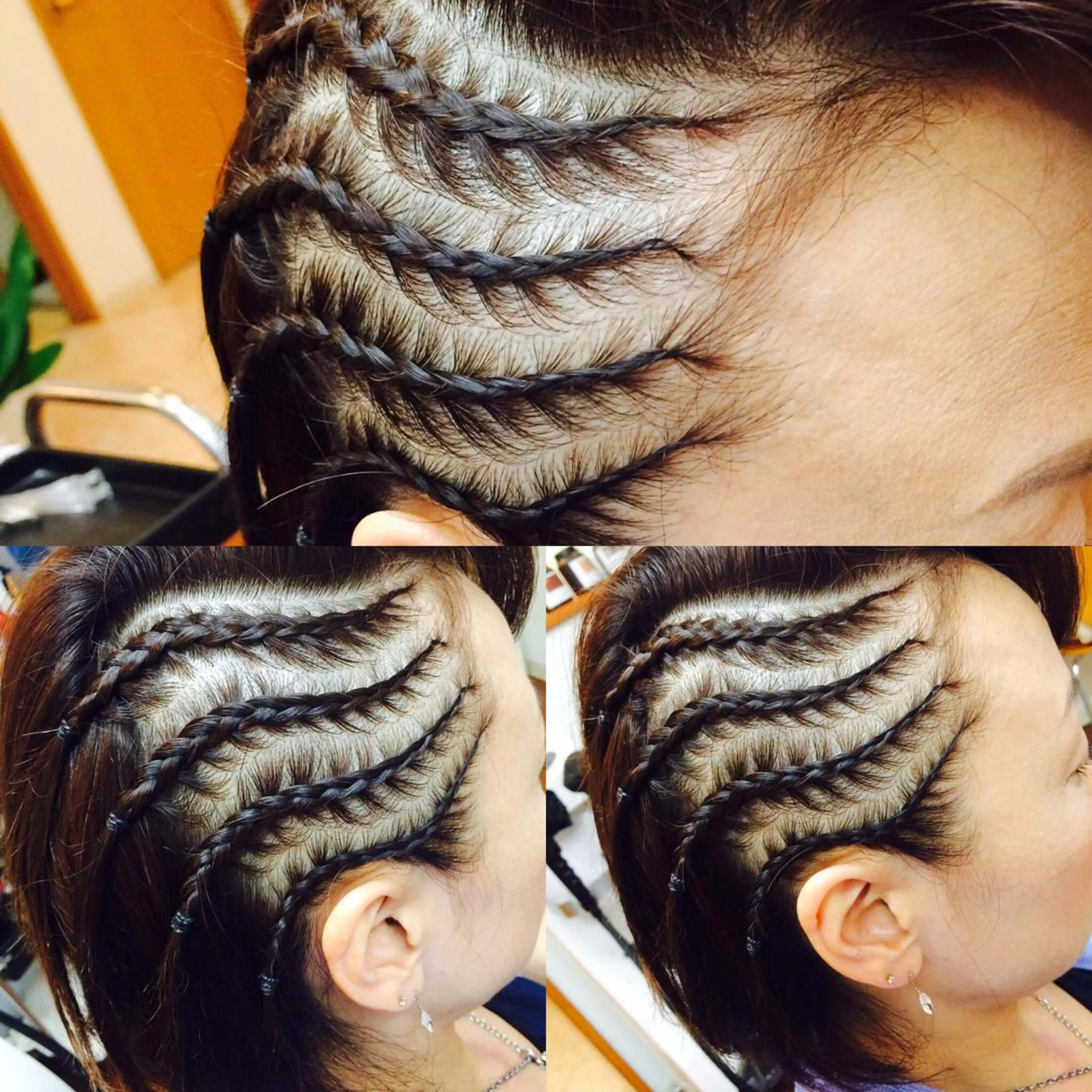 GO TODAYSHAiRESALON所属・✨コーンロウ✨ 本田さゃかのヘアスタイル