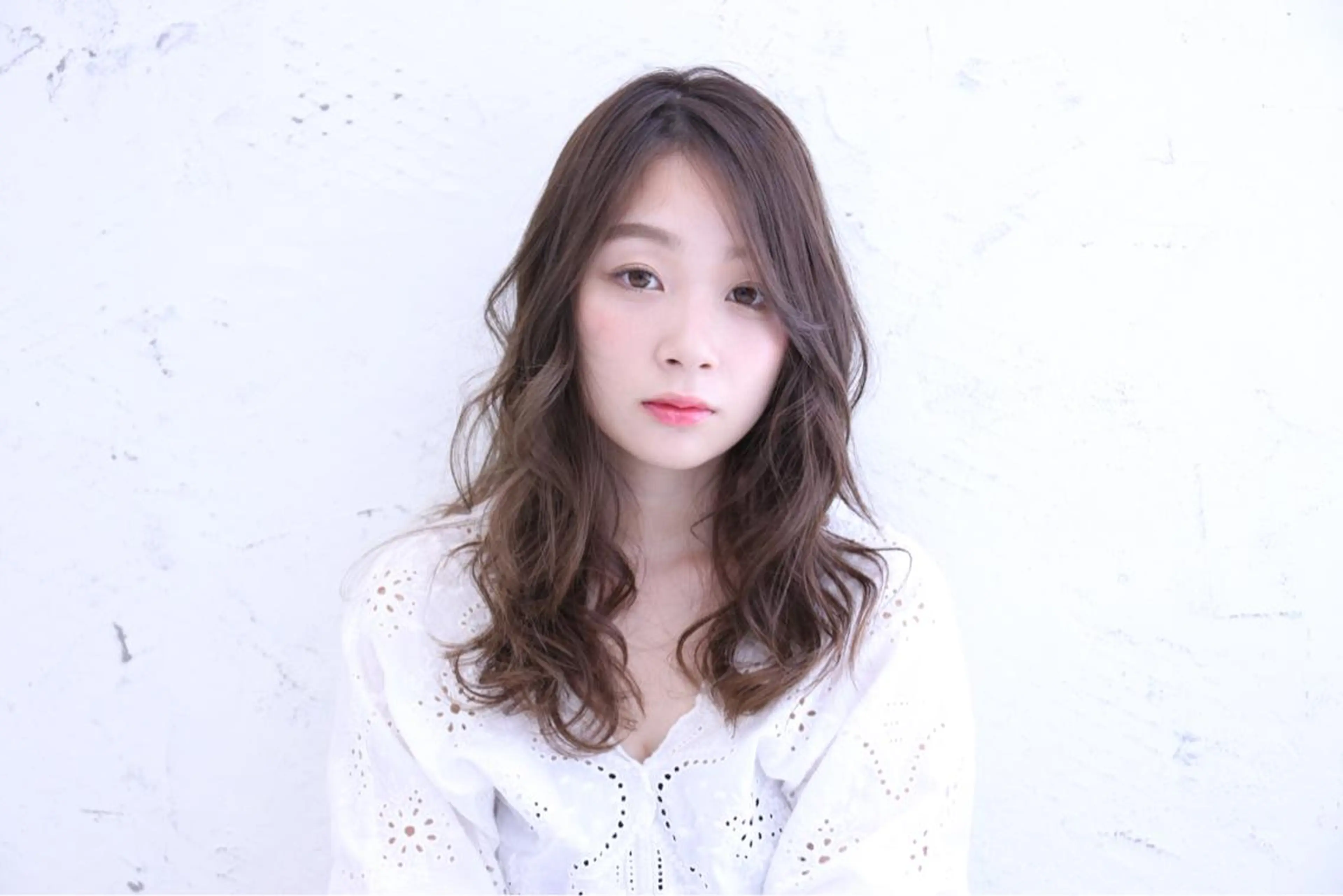 セミロング パーマ 長江 諒のヘアスタイル