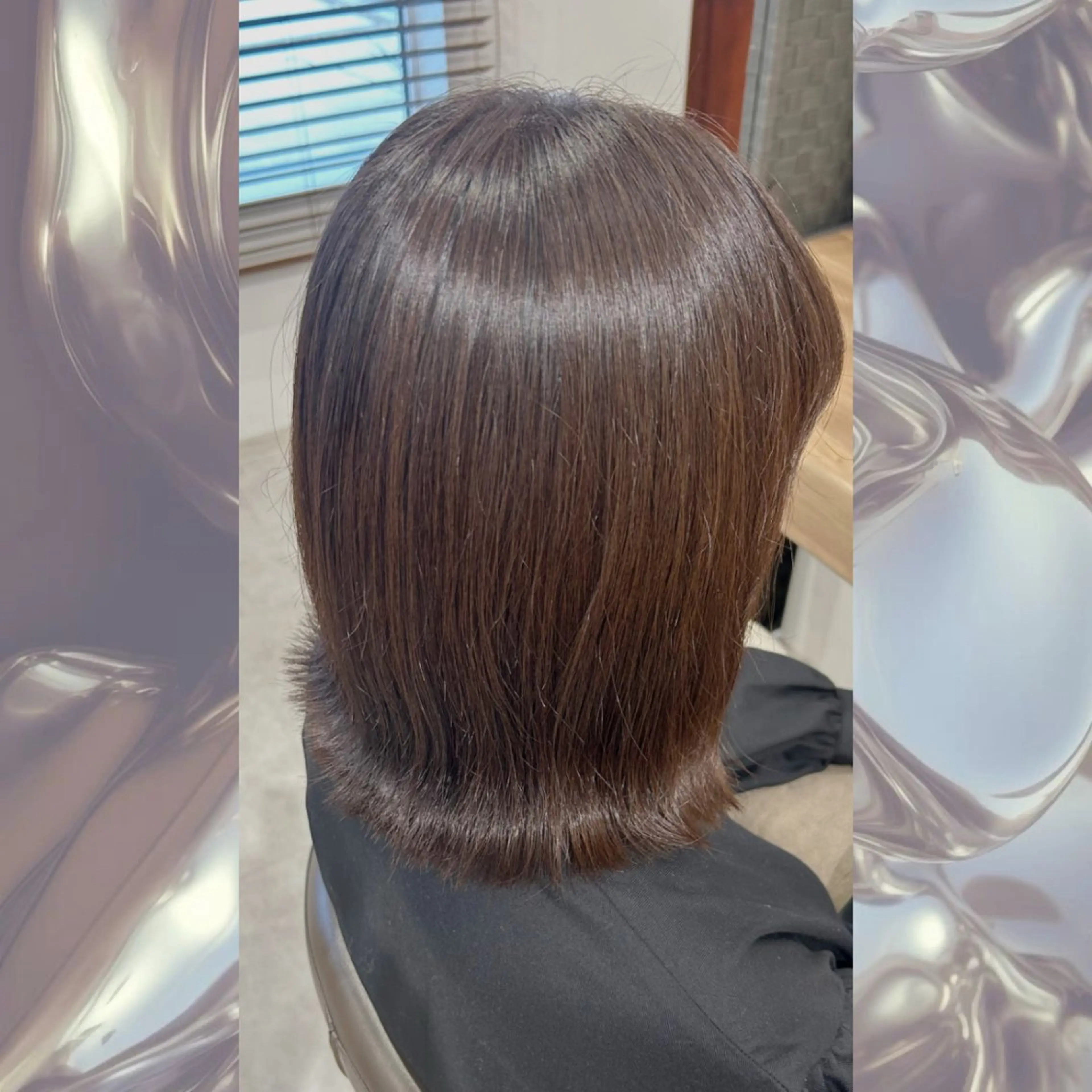 カラー ヘアカラー 渡邊 玲来のヘアスタイル