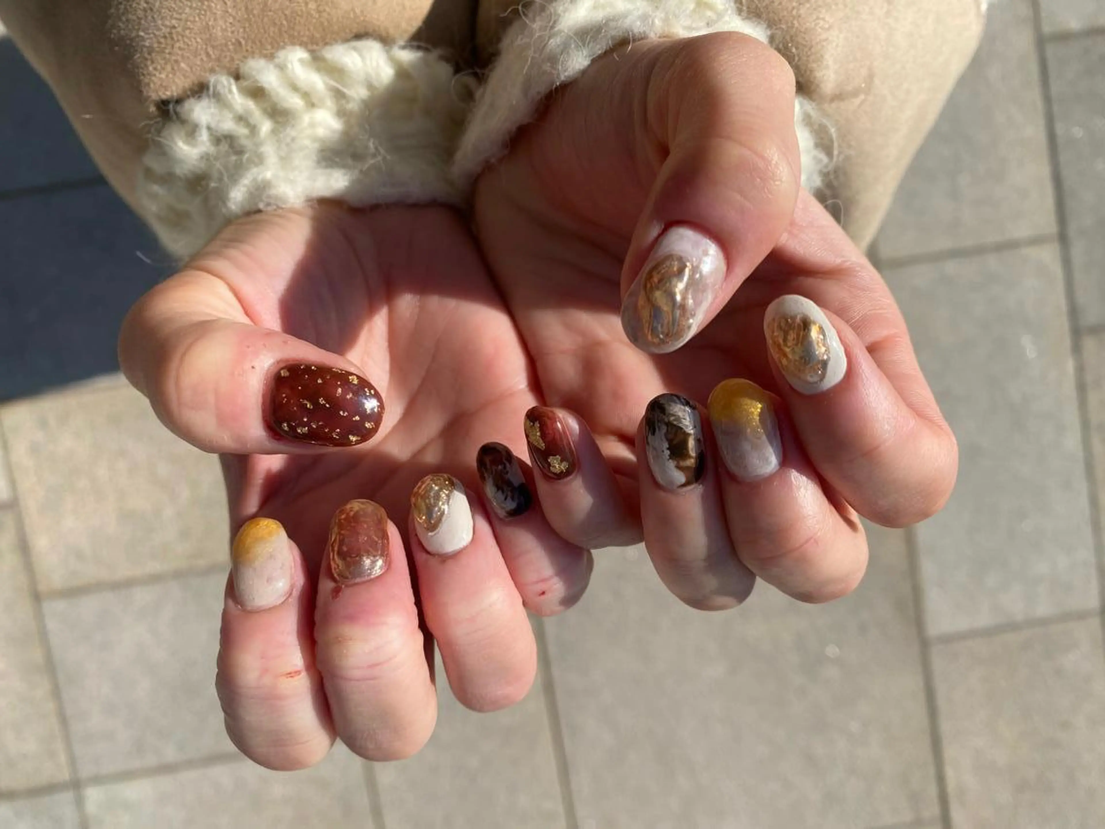 ネイル ハンドネイル Belleﾍﾞﾙ所属・Belle　Nail 【haluca】のネイルデザイン