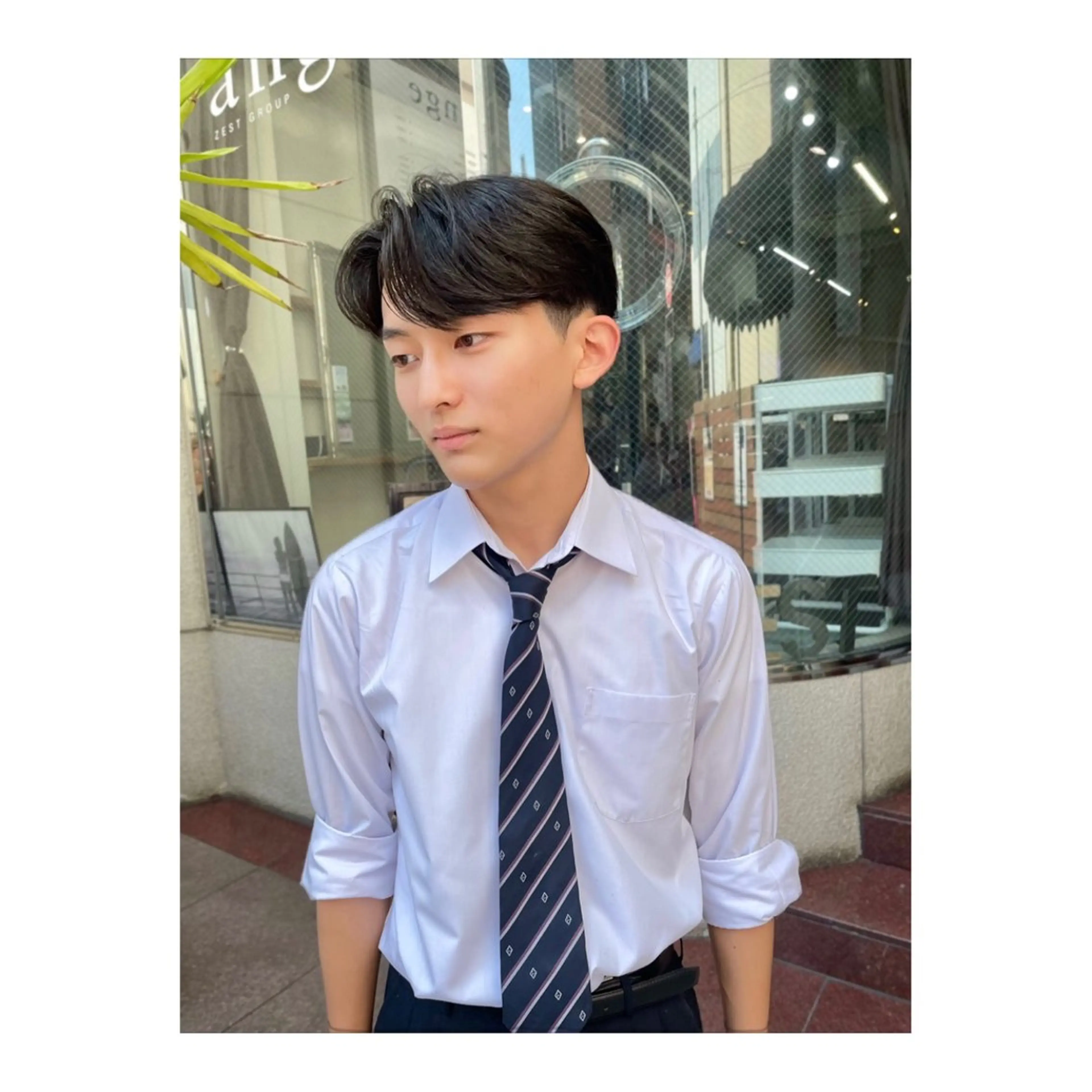 パーマ メンズ カット パーマ ange☞ soutaのヘアスタイル