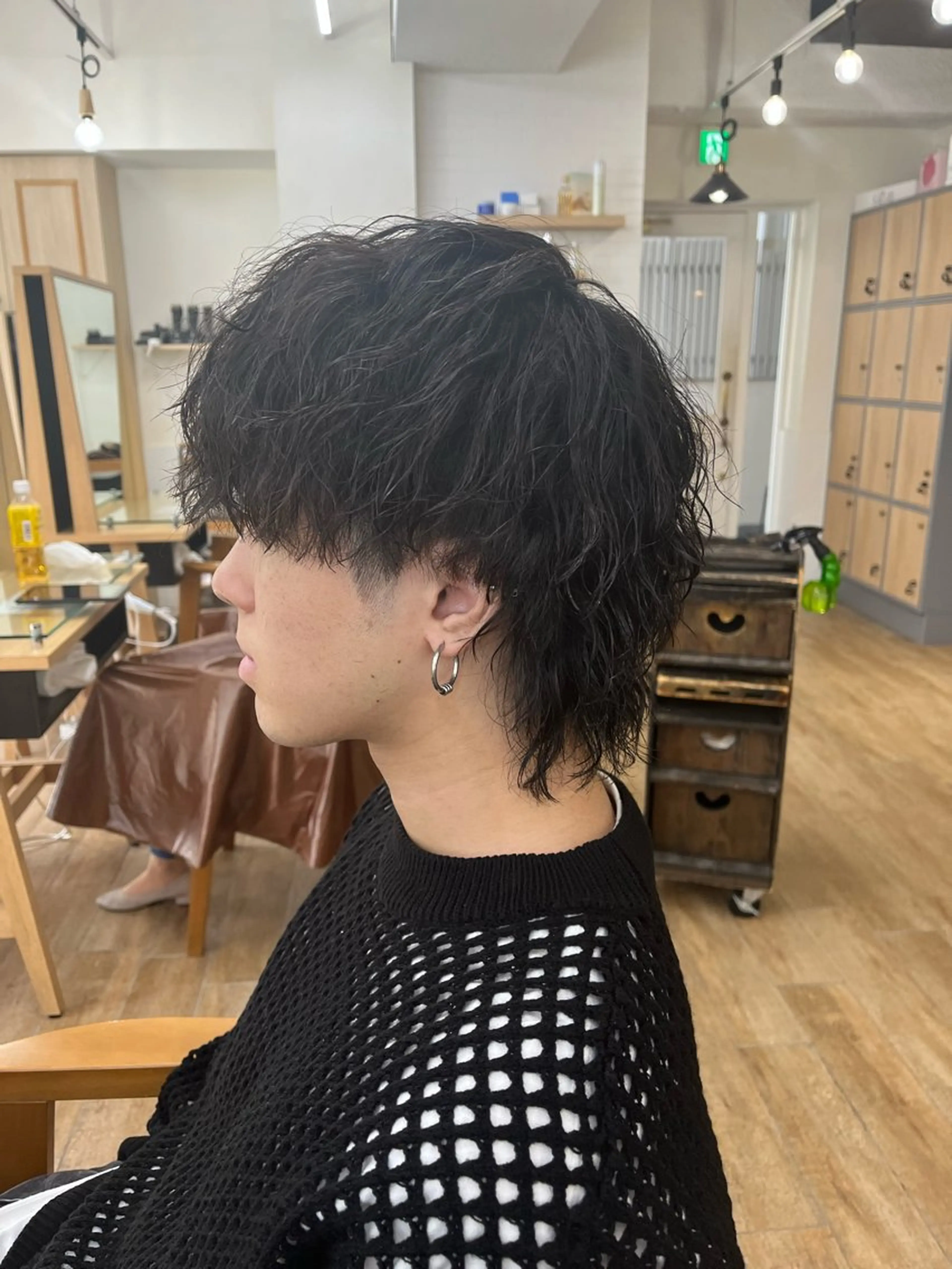 パーマ メンズ ✨メンズパーマ特化 アリサ✨のマツエク・マツパデザイン