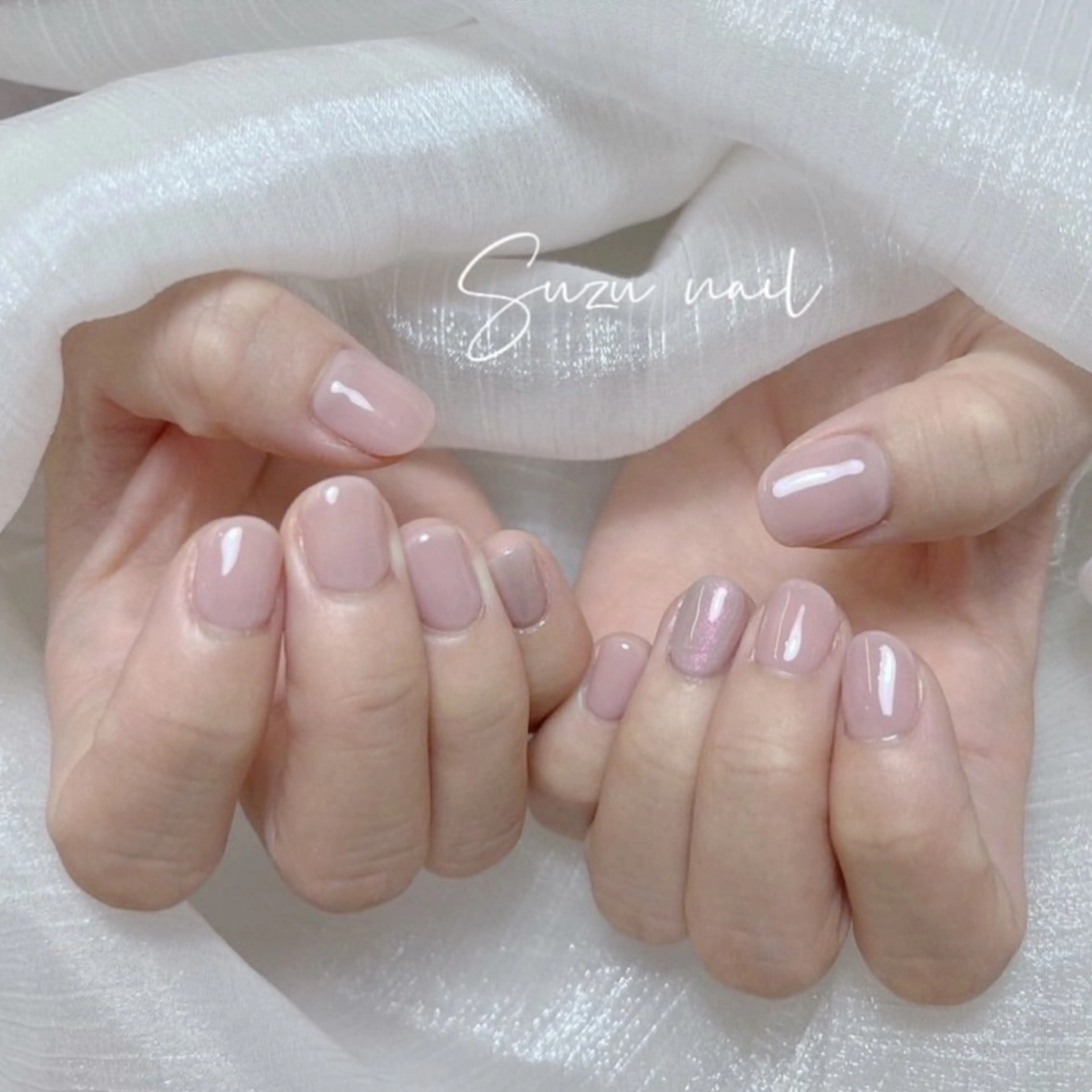 ネイル ワンカラーネイル ハンドネイル ✨Suzu nail✨のネイルデザイン