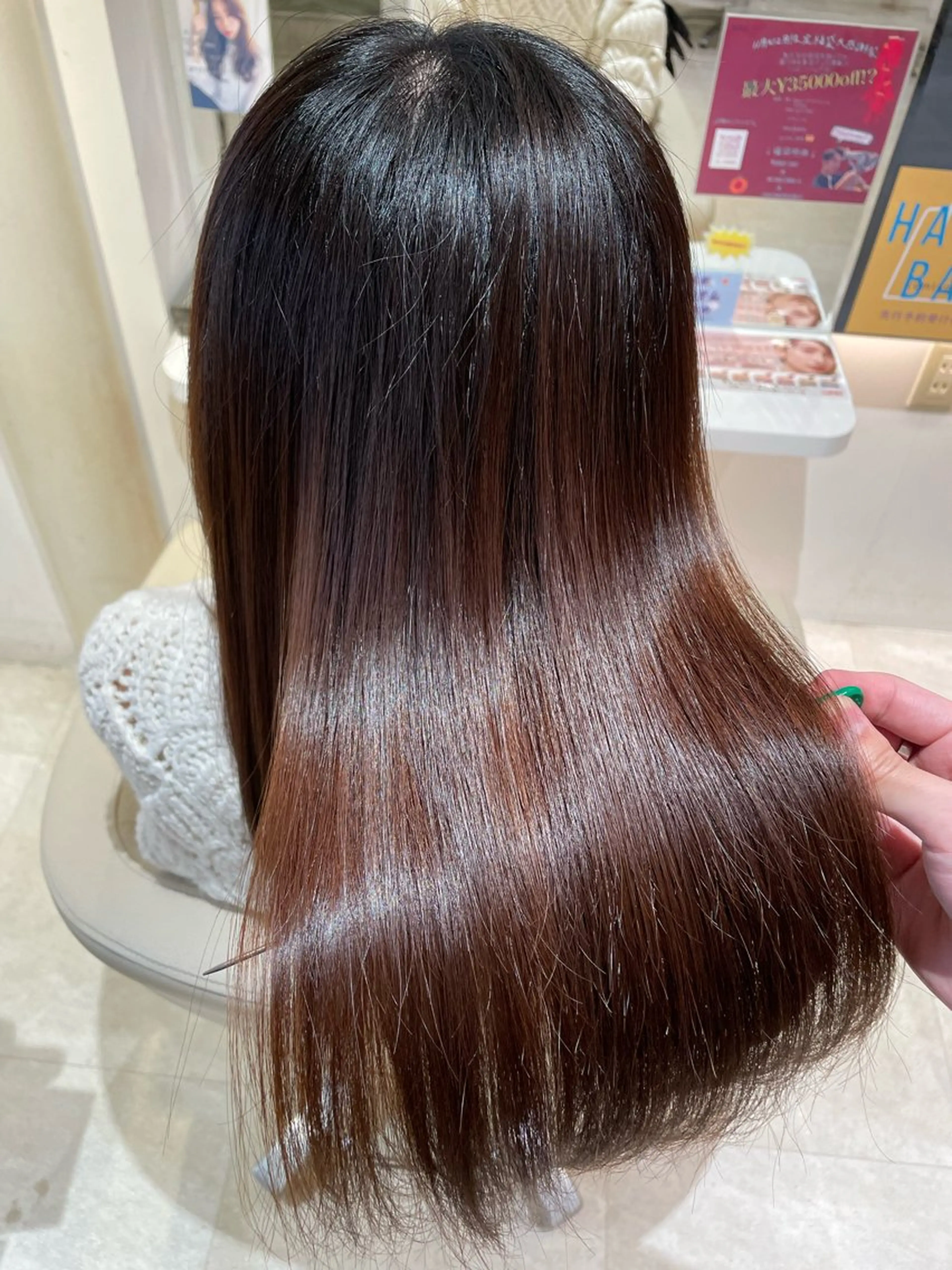 ロング トリートメント カット トリートメント 髪質改善・縮毛矯正 濱　泰賀のヘアスタイル