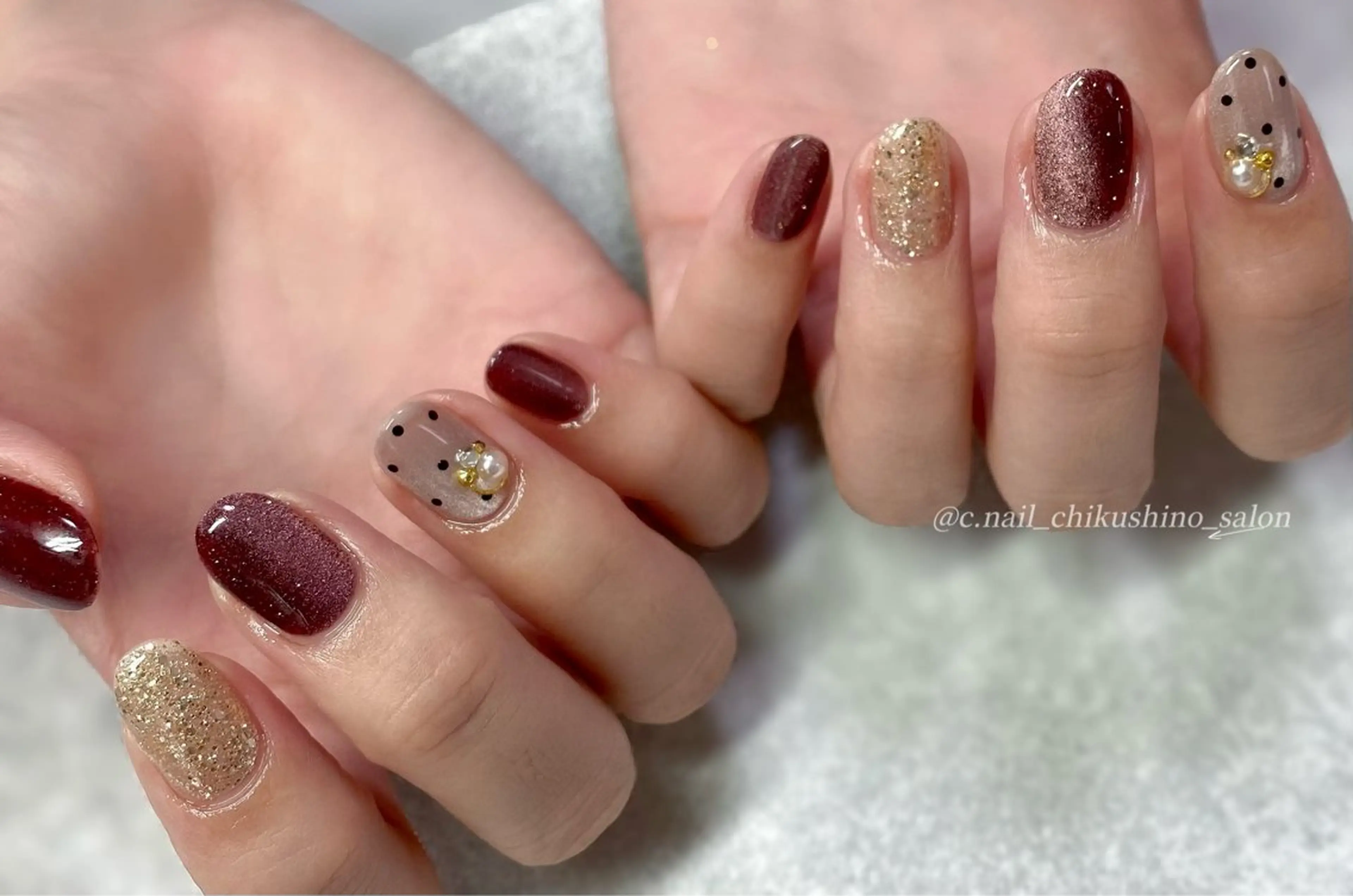 ネイル ハンドネイル C.Nail &EYE筑紫駅のネイルデザイン