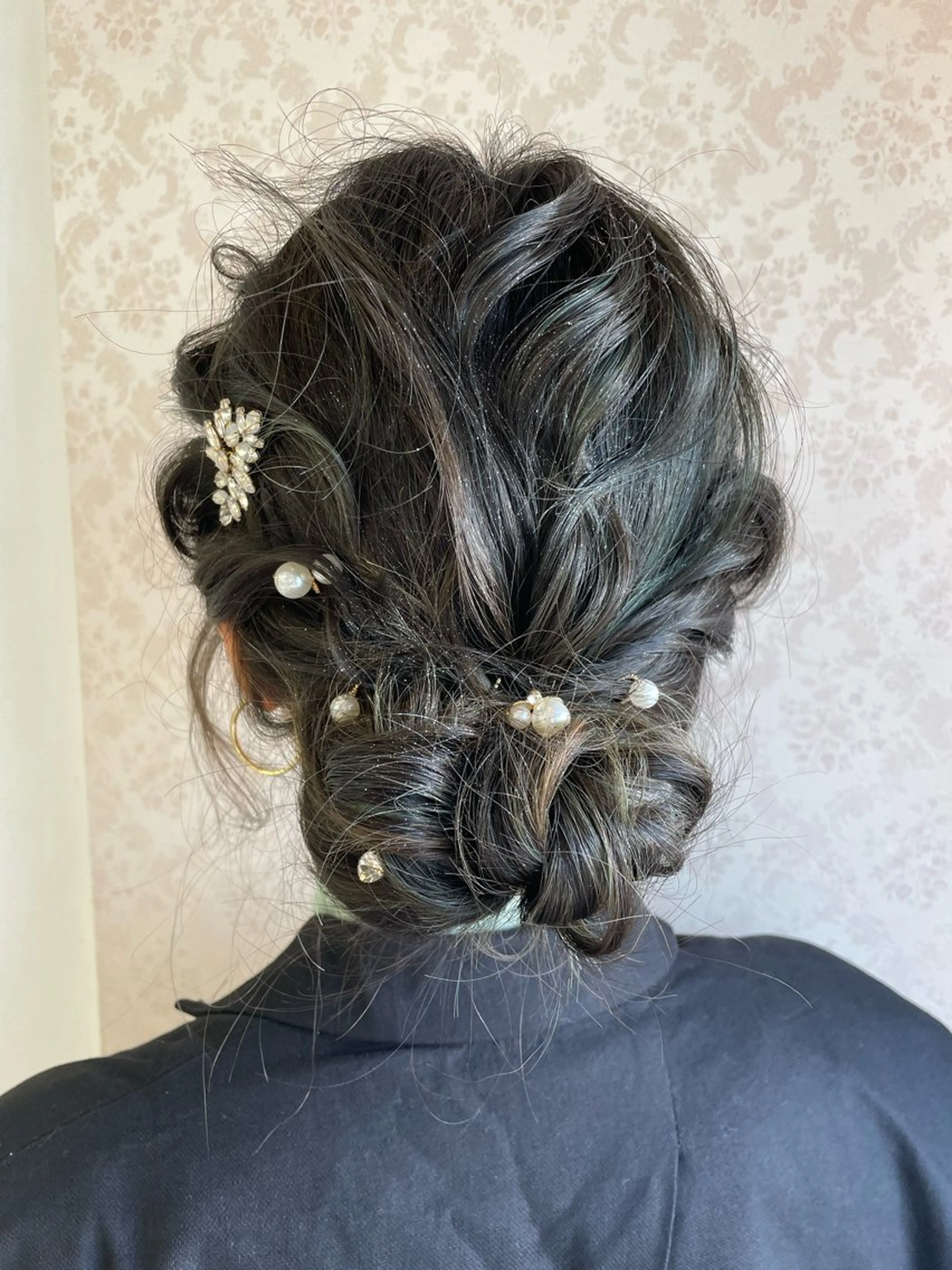 ヘアアレンジ ヒヨシ ルナのヘアスタイル