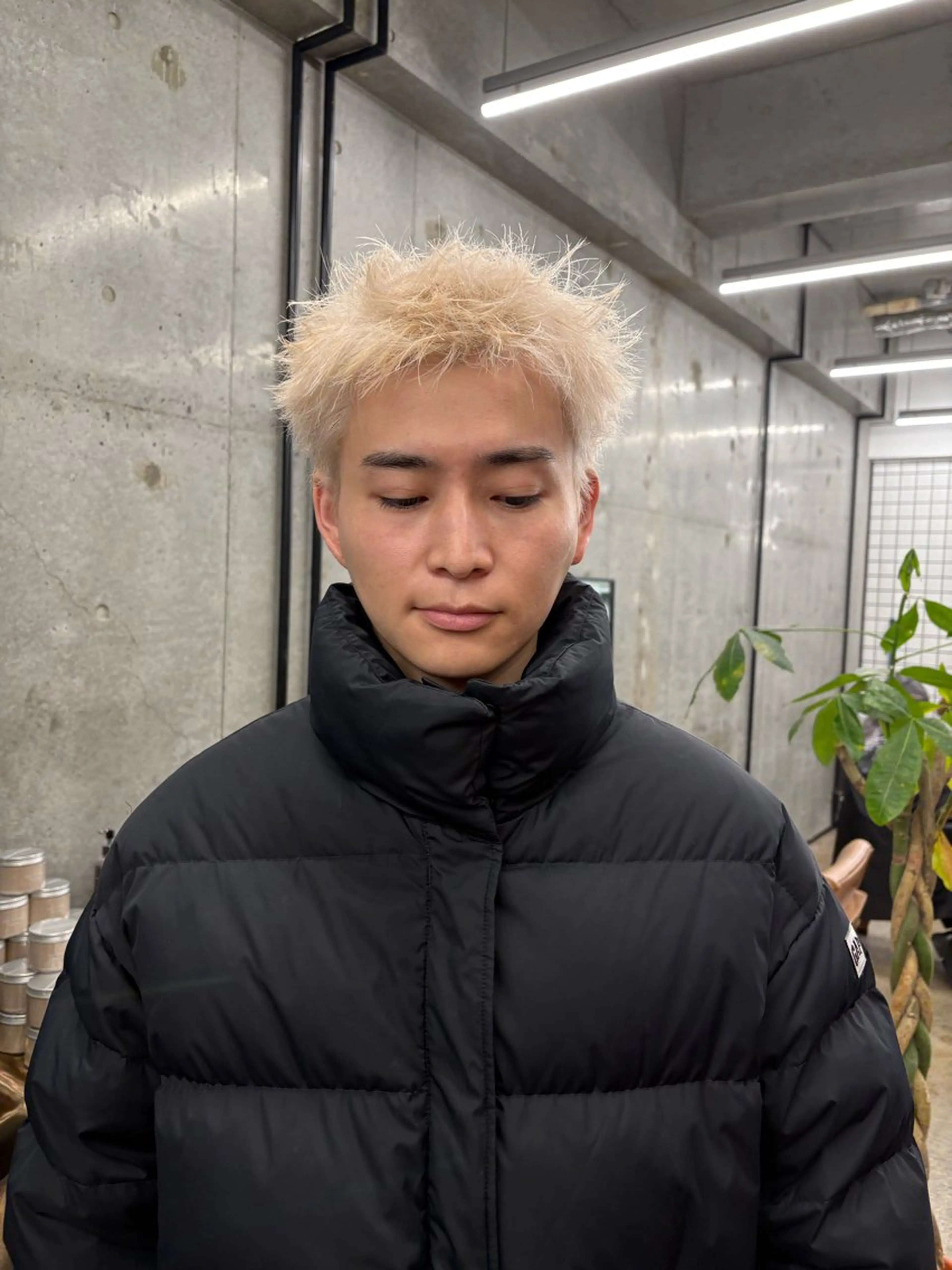 ショート カラー メンズ カット ヘアカラー 《メンズ支持NO.1 ×艶ブラウン》ソウタのヘアスタイル