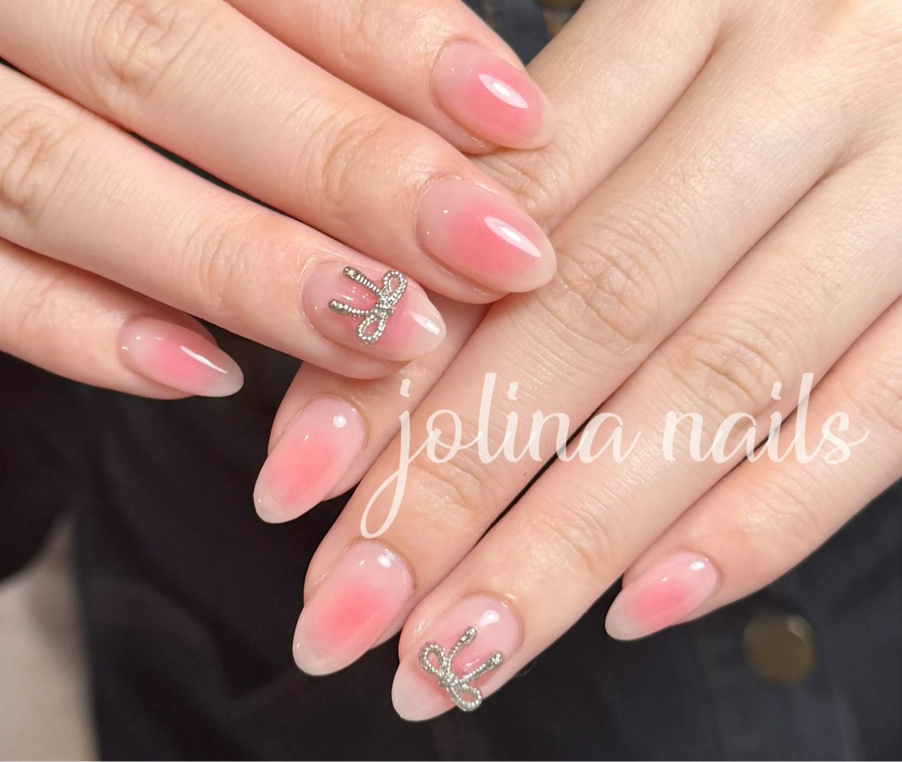 ネイル チークネイル ワンホンネイル ハンドネイル jolina nails鶴見店のネイルデザイン