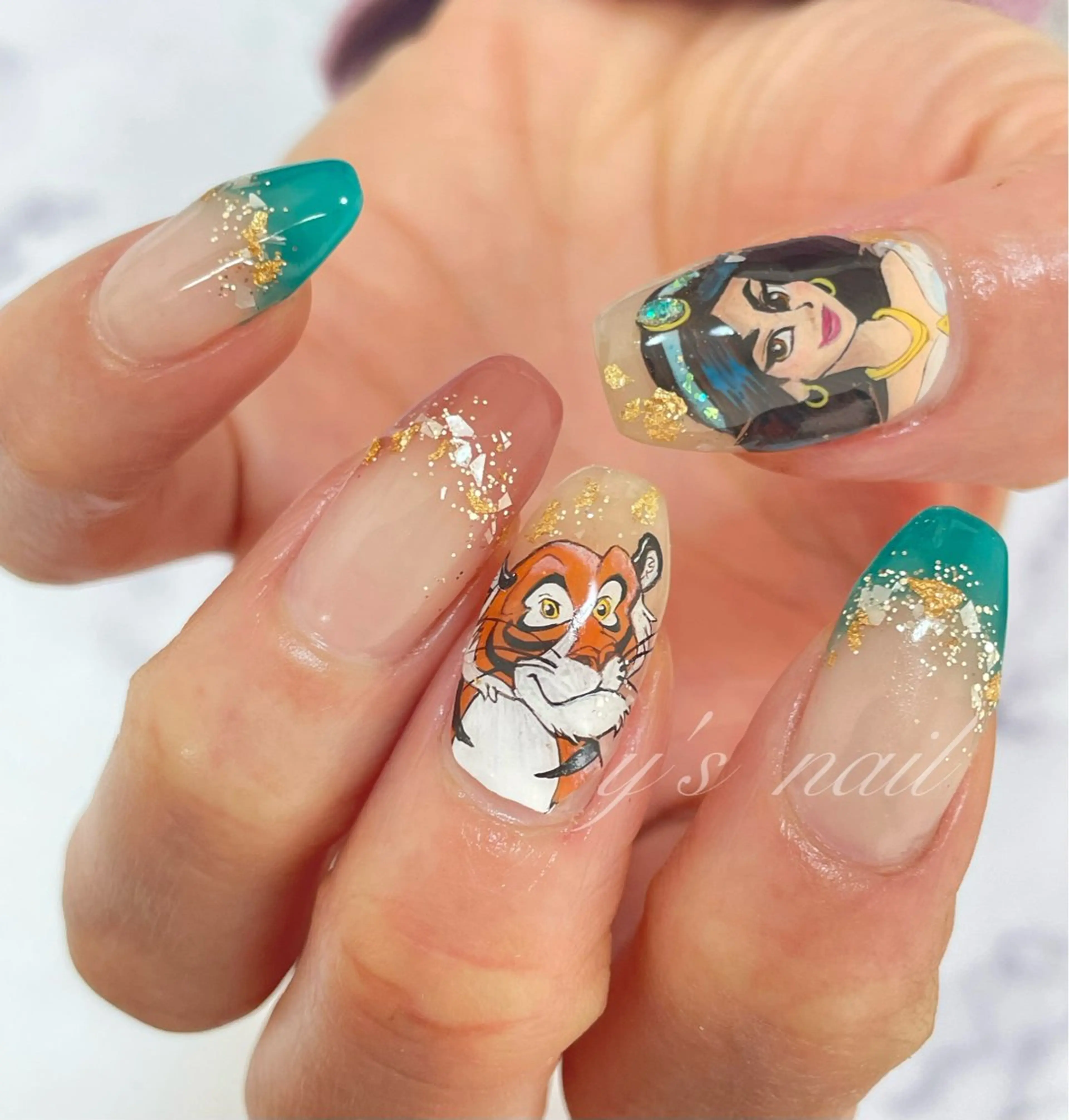 ネイル アートネイル ハンドネイル y’s nail所属・y’s nail ✧ゆきのネイルデザイン
