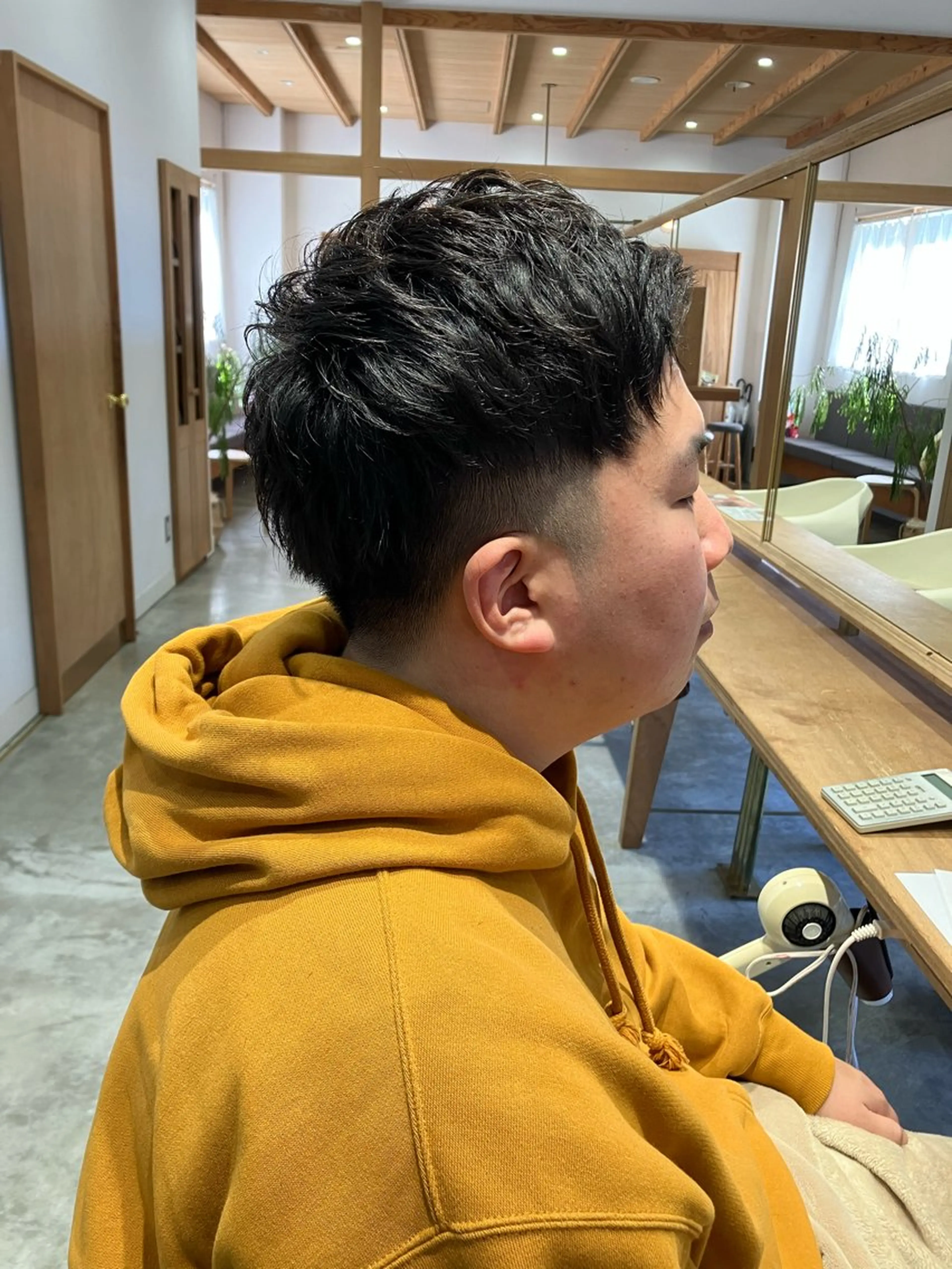 ショート メンズ 佐藤悠生/ メンズカット．パーマのヘアスタイル