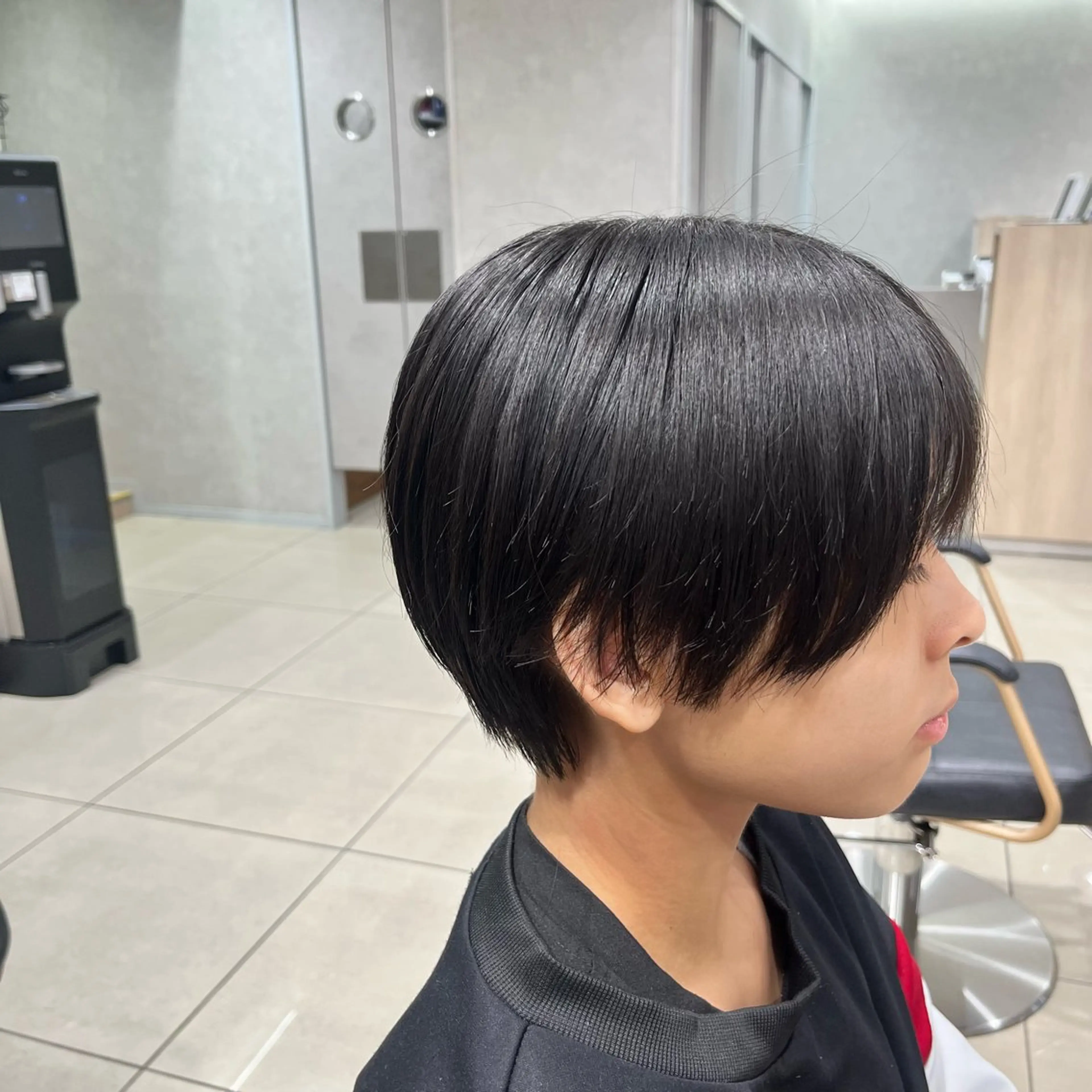 ショート ハンサムショート ショートヘア カット トリートメント 巖本 真希のヘアスタイル