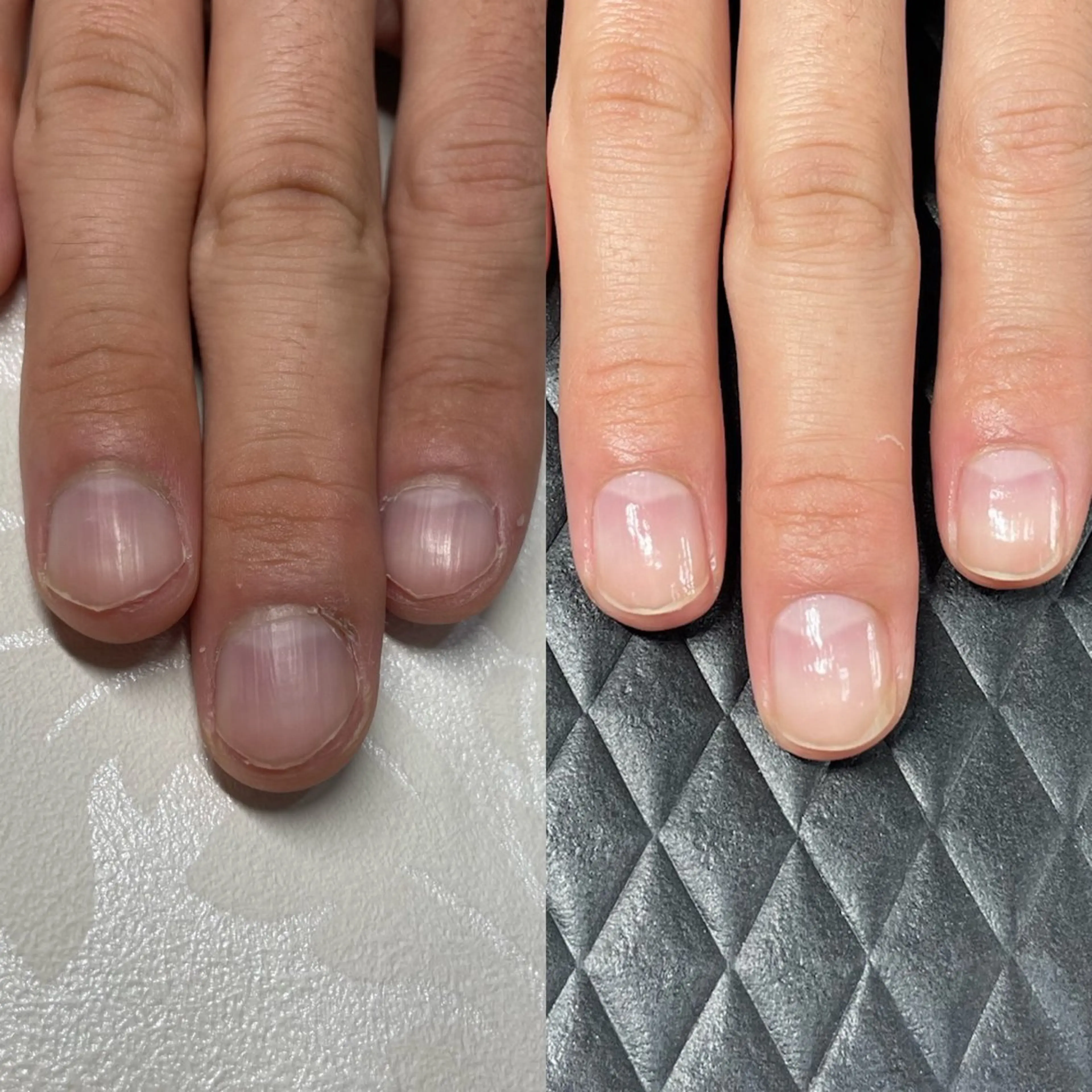 ネイル ピンク ハンドケア Cura&Bellissimo クーラ&ベリッシモ所属・クーラアンド ベリッシモのネイルデザイン