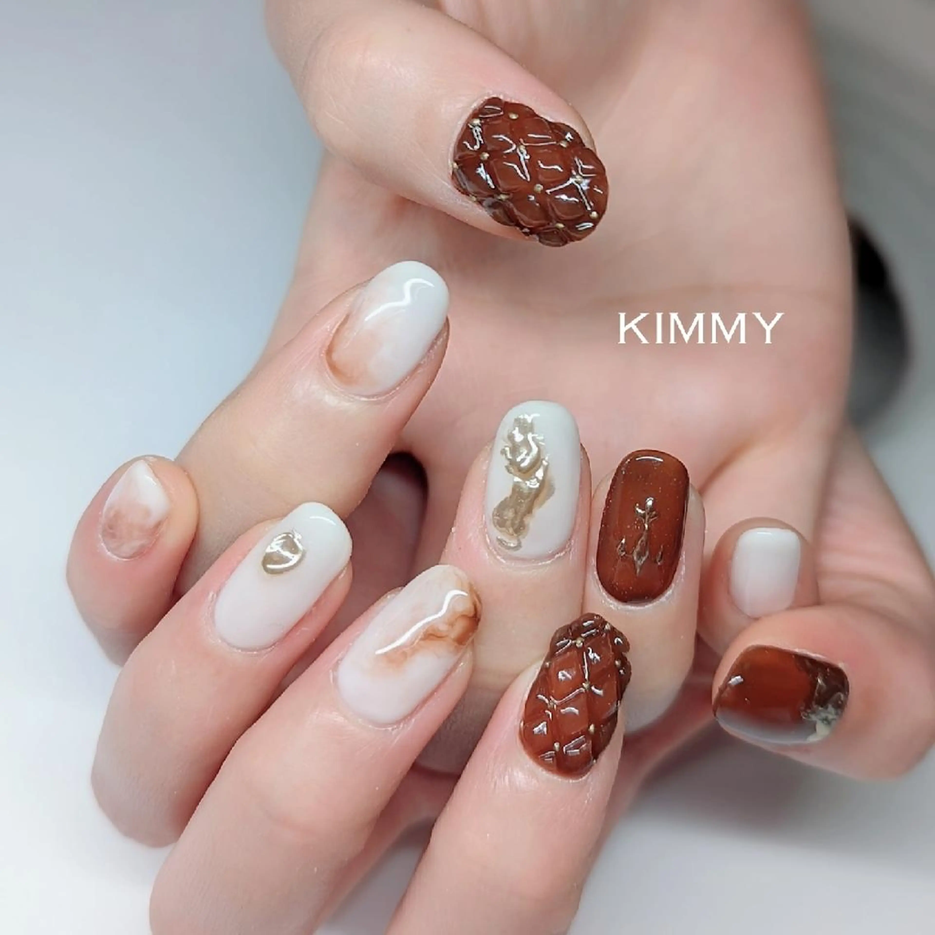 ネイル ハンドネイル kimmy nailsのネイルデザイン