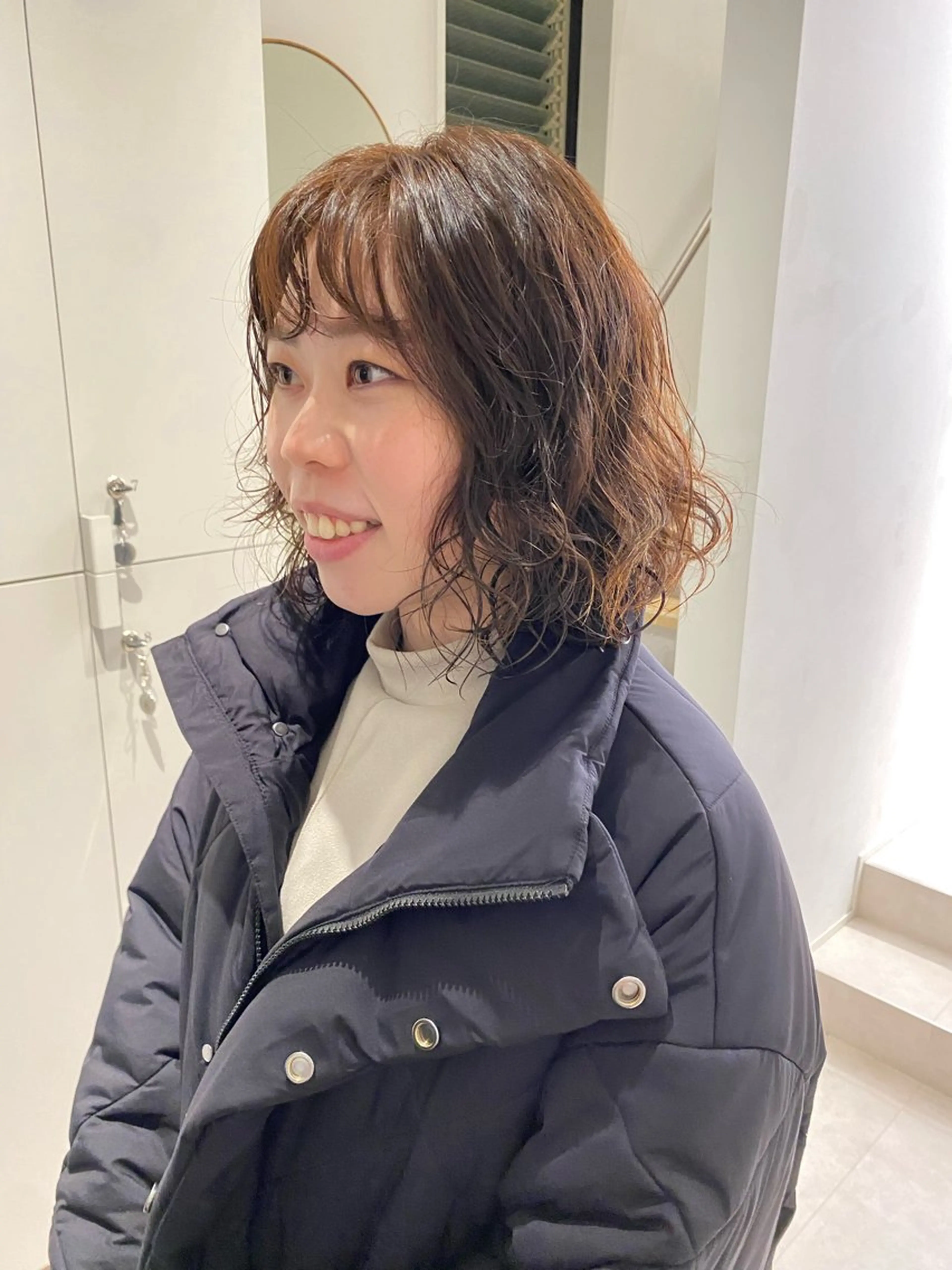 ショート パーマ カット パーマ トリートメント noa/ 渋谷のヘアスタイル