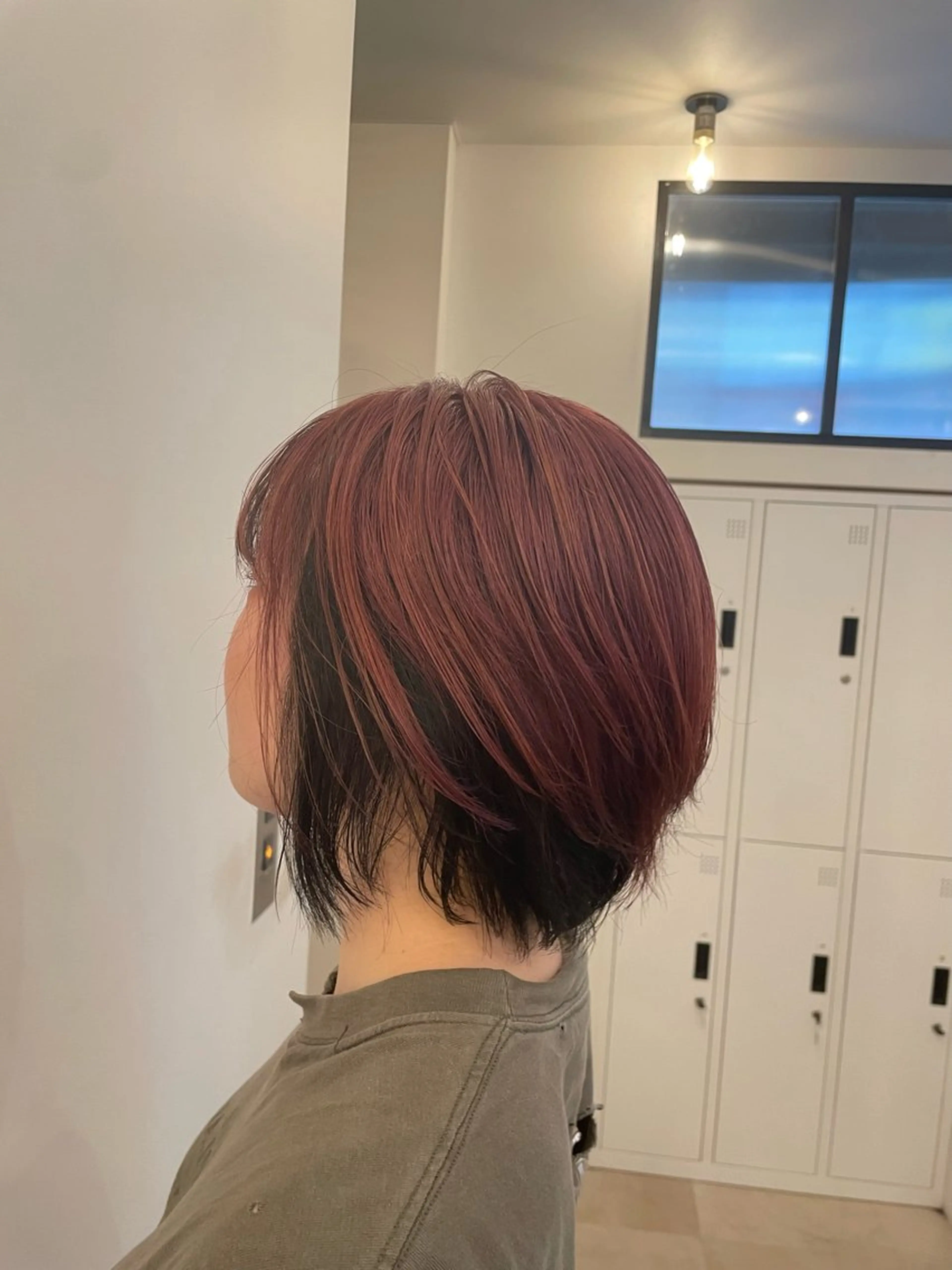 ショート カラー レイヤーカット 🌸大人可愛い yuzu🌸のヘアスタイル