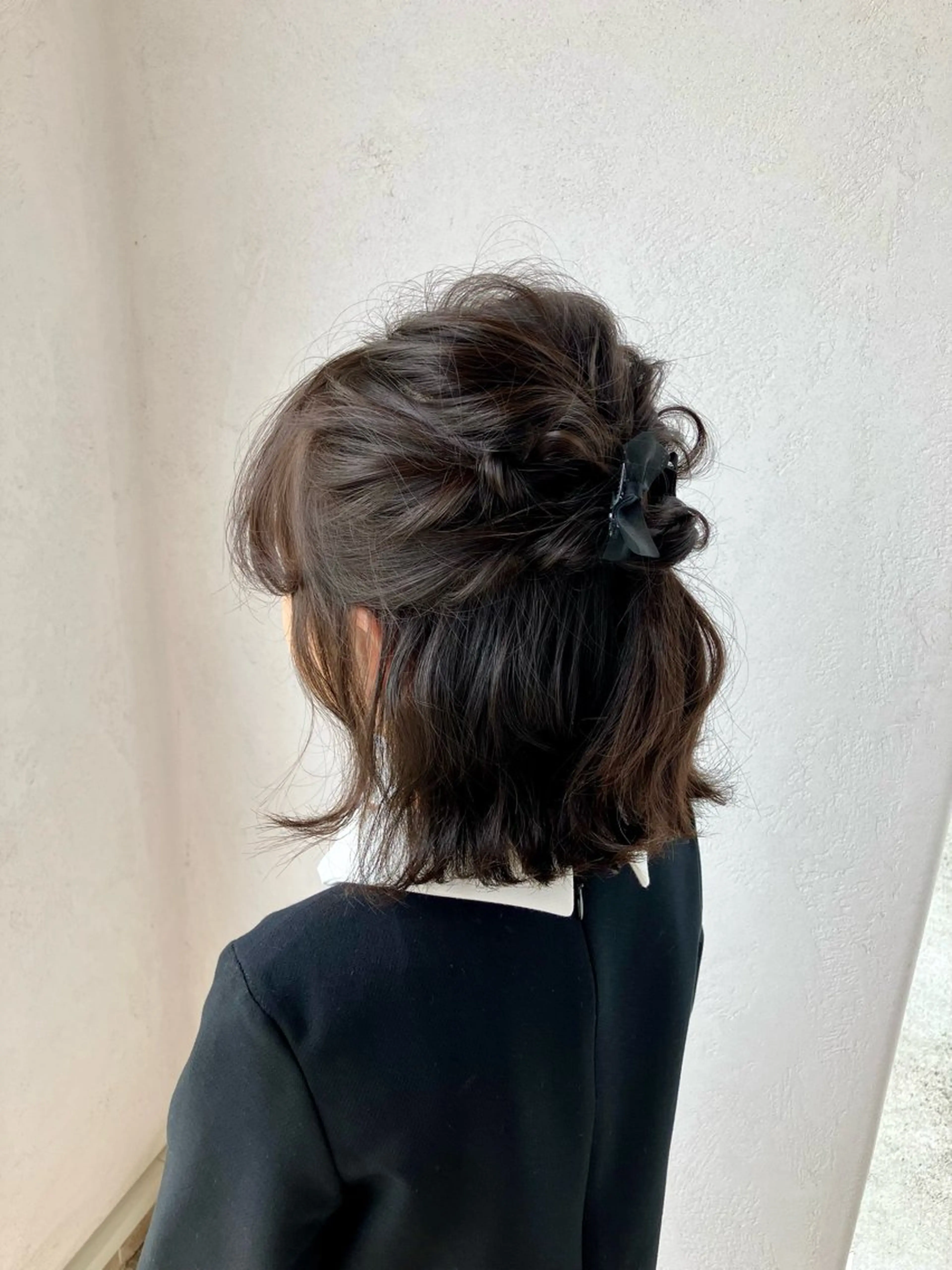 ミディアム ヘアアレンジ 清水 美香のヘアスタイル