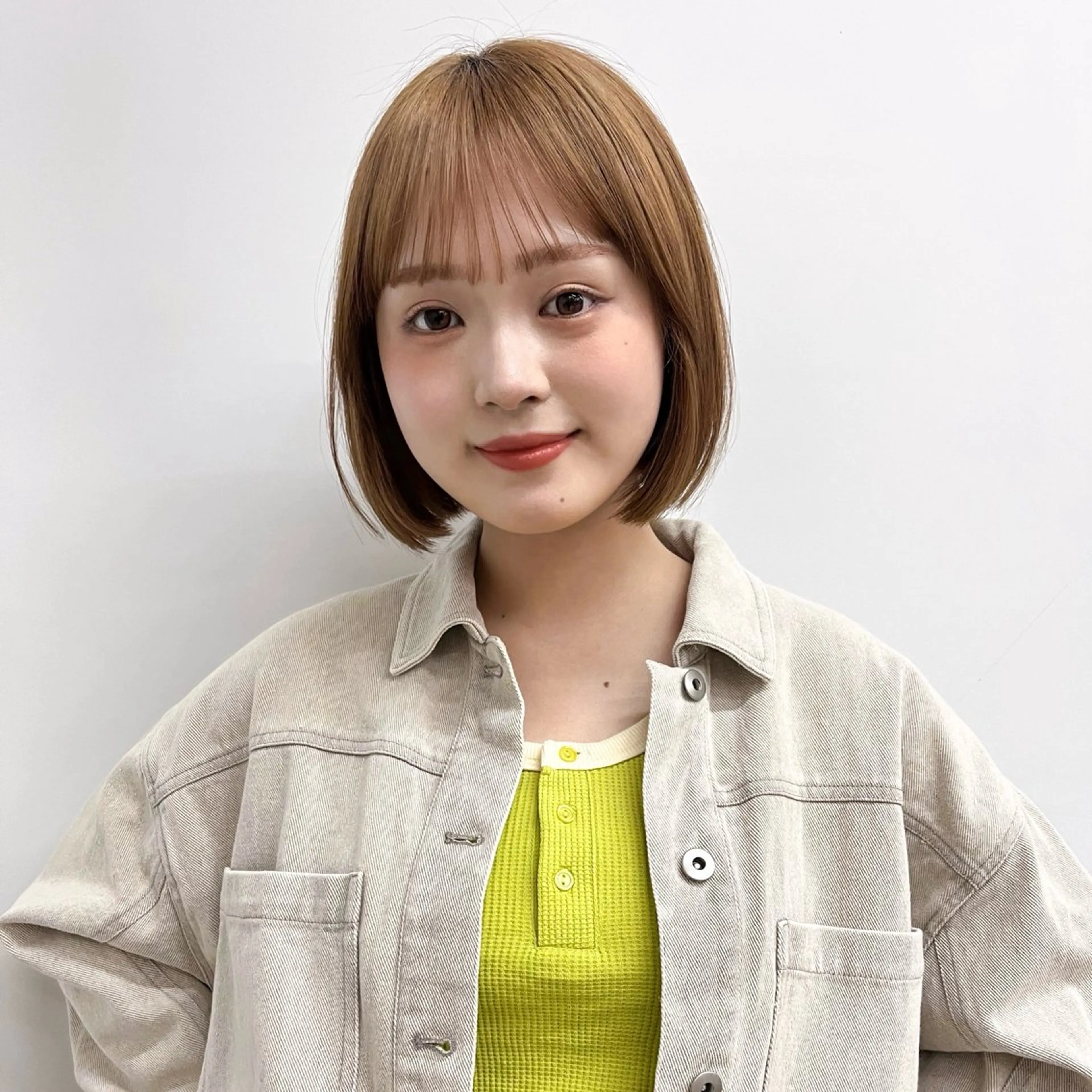 ミディアム カラー ヘアカラー カットモデル募集 🍒/北爪まゆのヘアスタイル