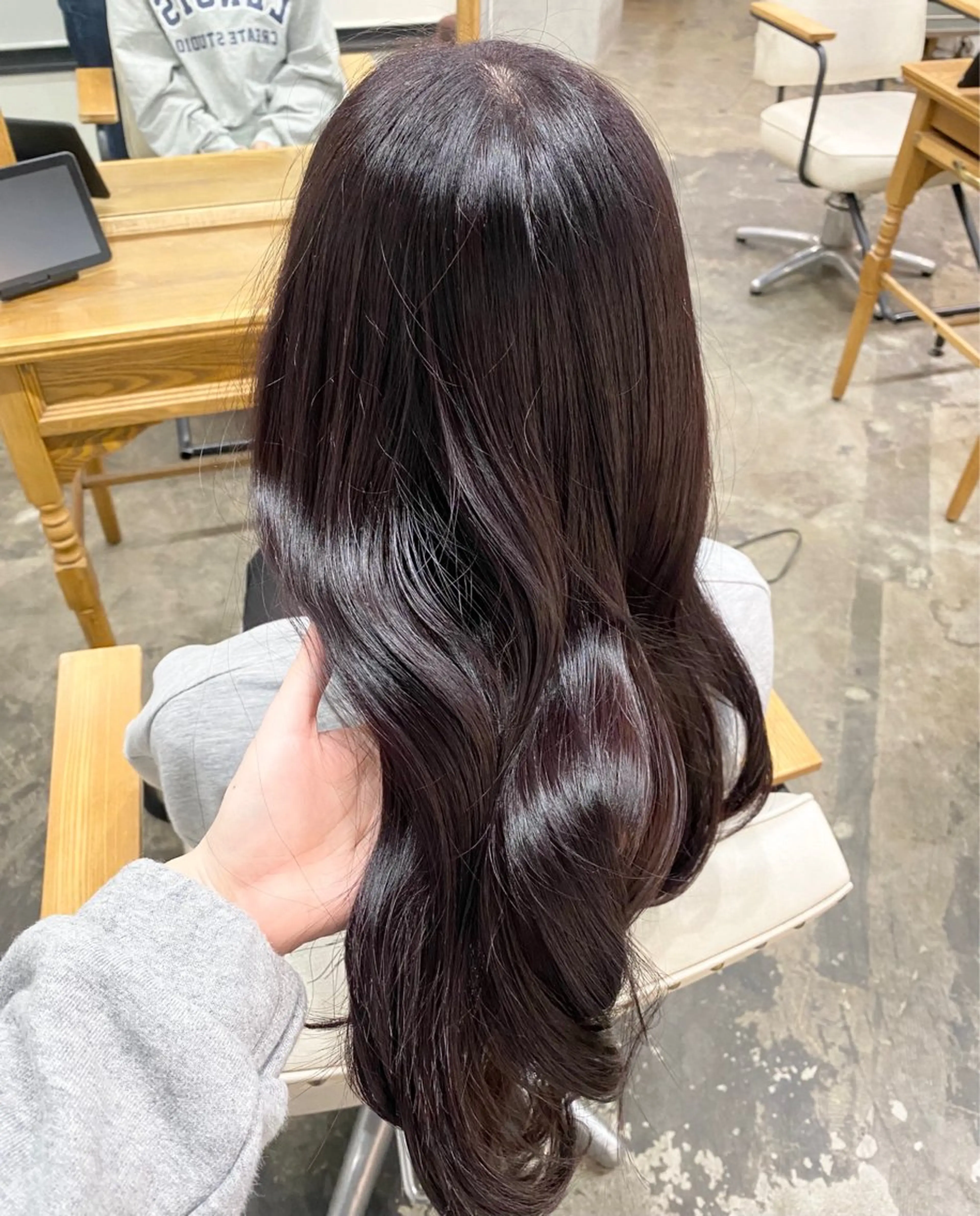 ロング カラー ブリーチ୨୧大阪梅田 タカシマリナ♡のヘアスタイル