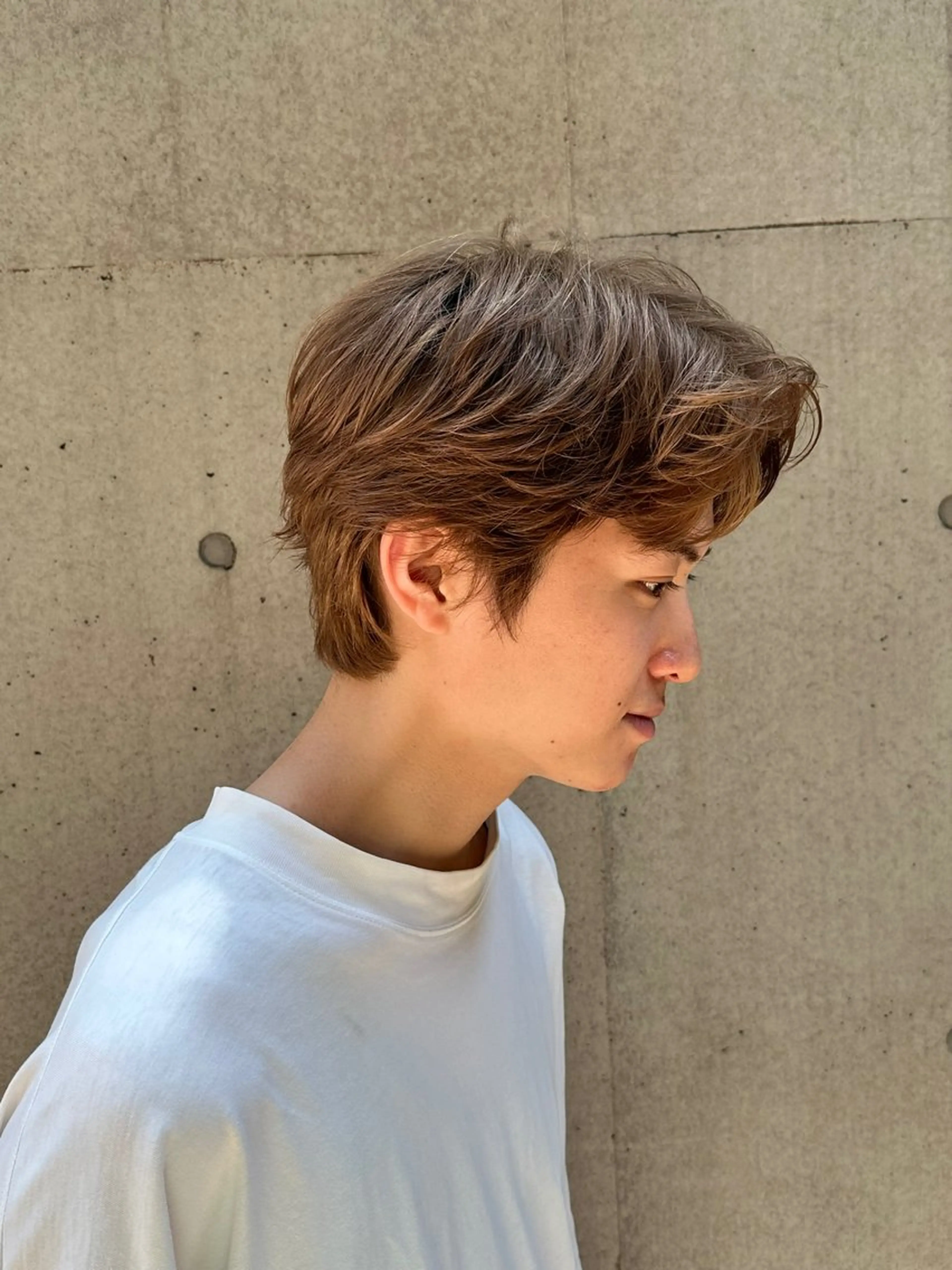 カラー メンズ 似合わせカット /パーマ岡本淳平のヘアスタイル