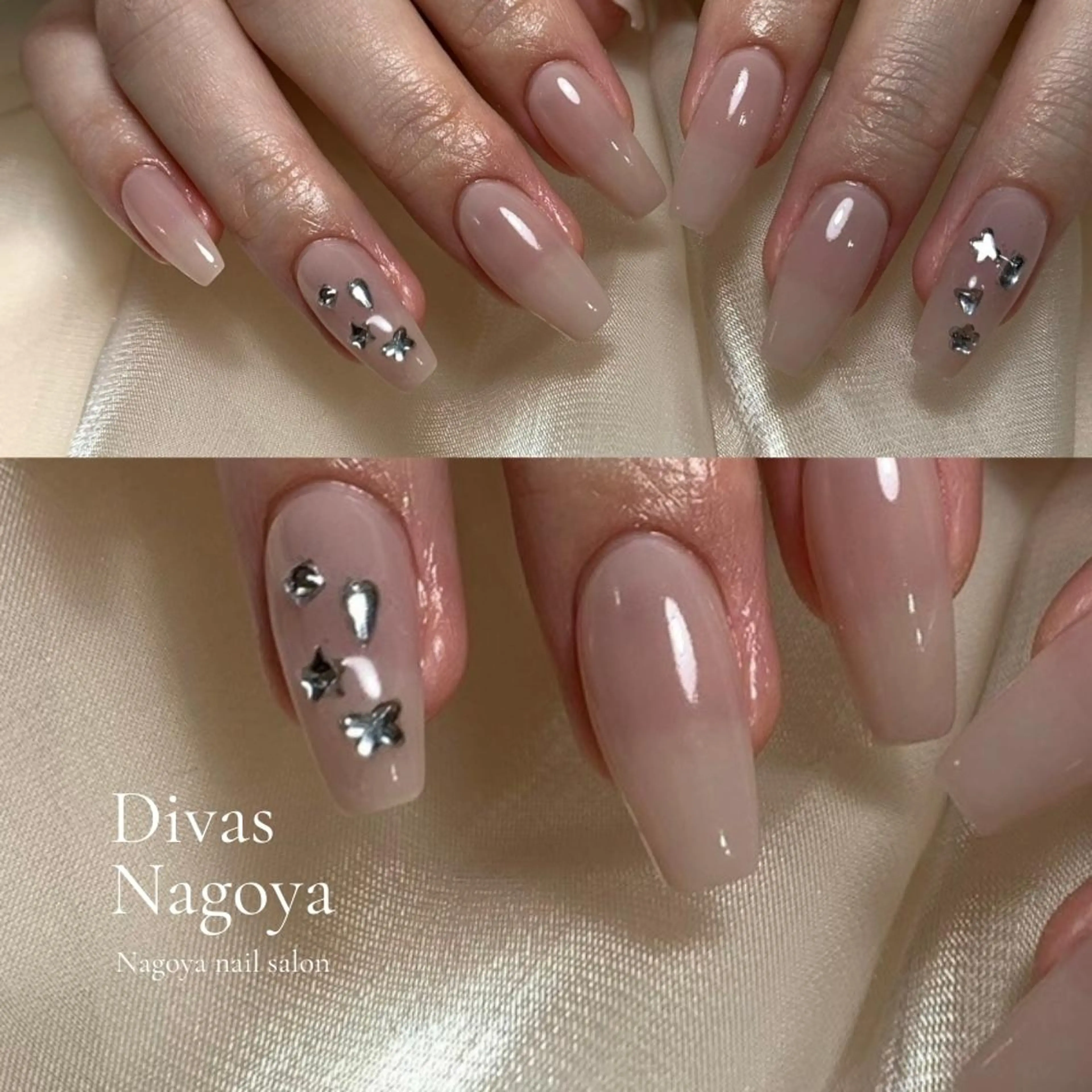 ネイル 長さ出し ジェルネイル 韓国ネイル マグネットネイル 持ち込み 🎀Sakae D.d nail🎀のネイルデザイン