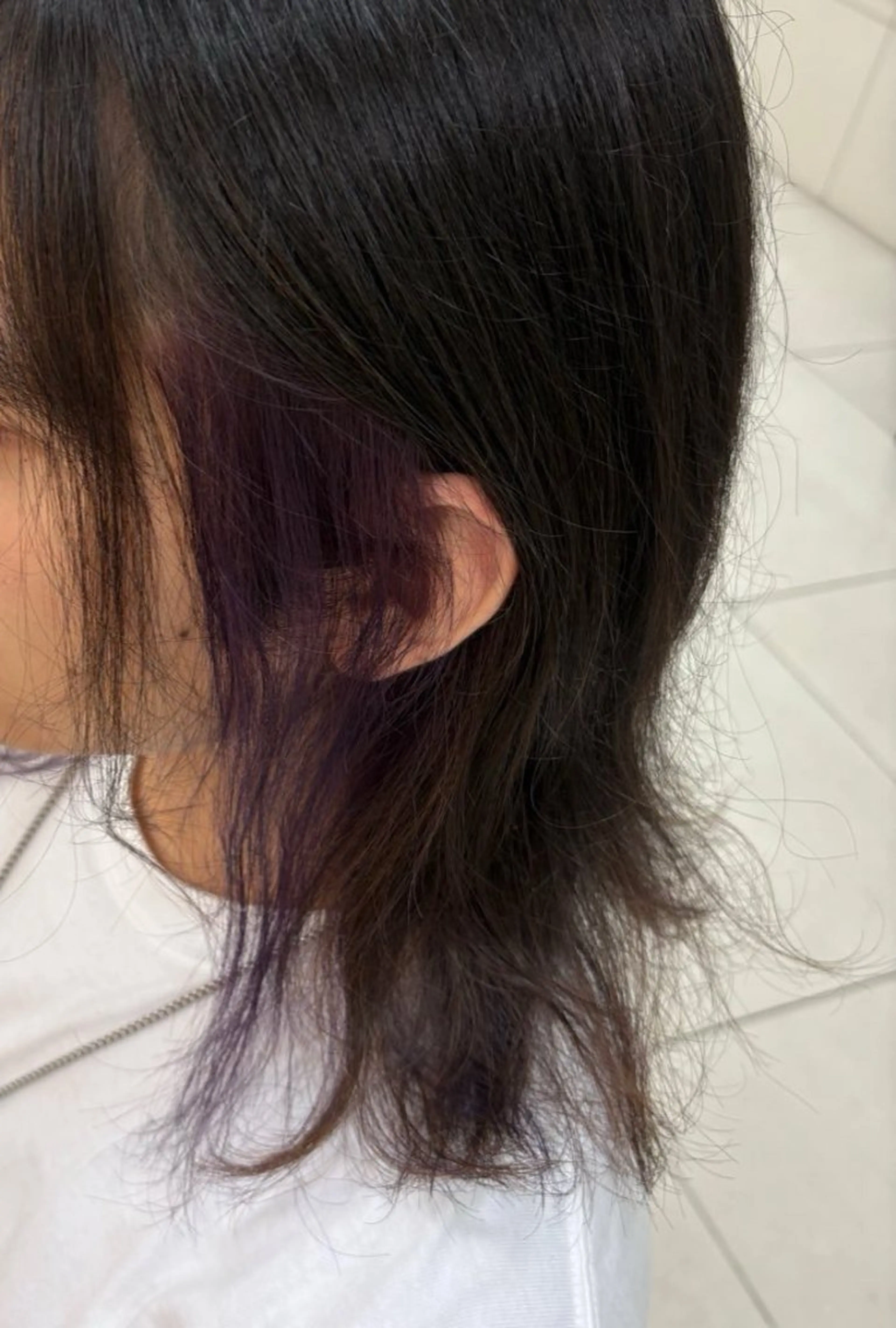カラー ヘアカラー トリートメント 鵜野 惠帆のヘアスタイル