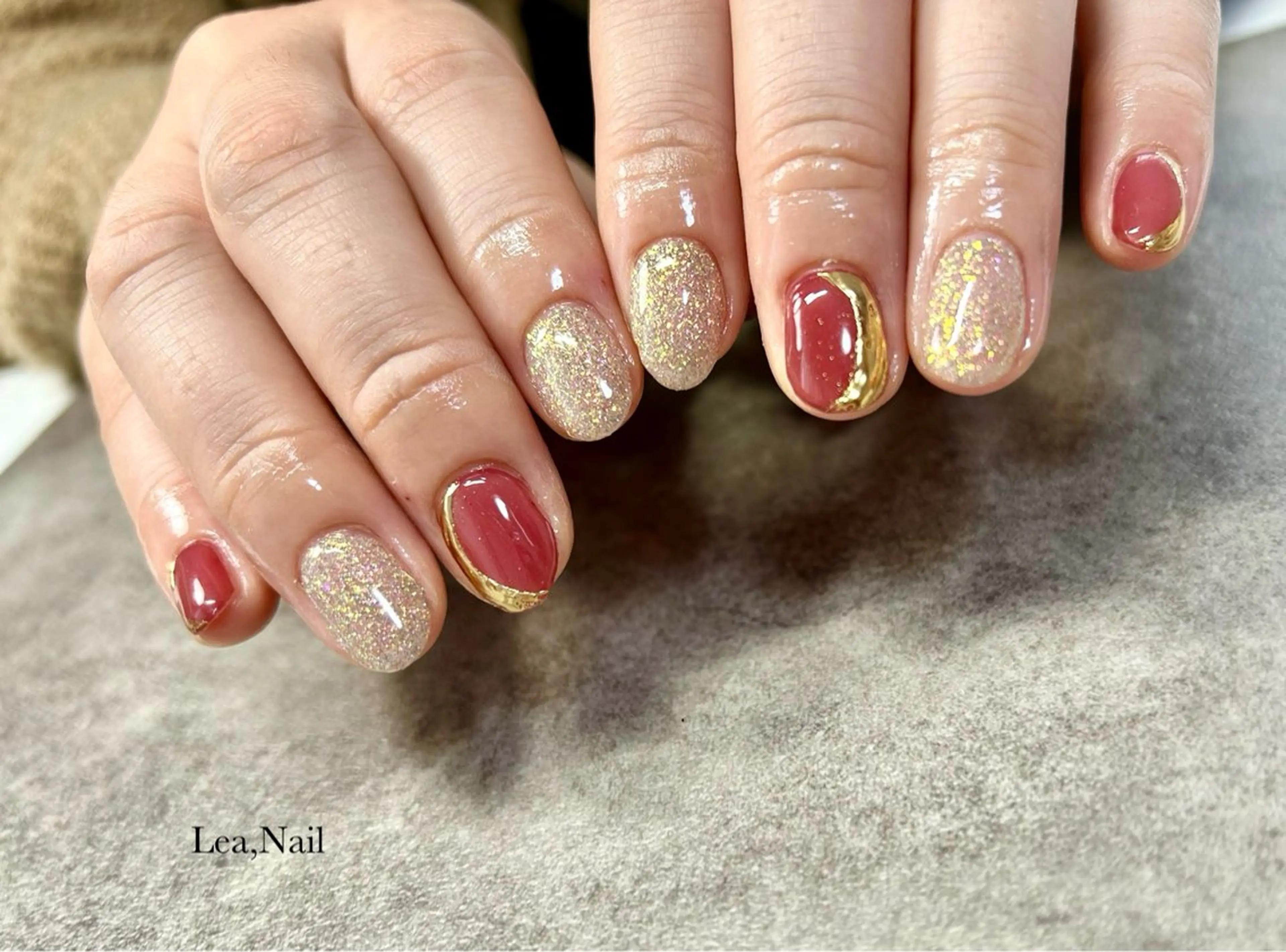 ネイル ハンドネイル Lea,Nail所属・松橋 愛のネイルデザイン
