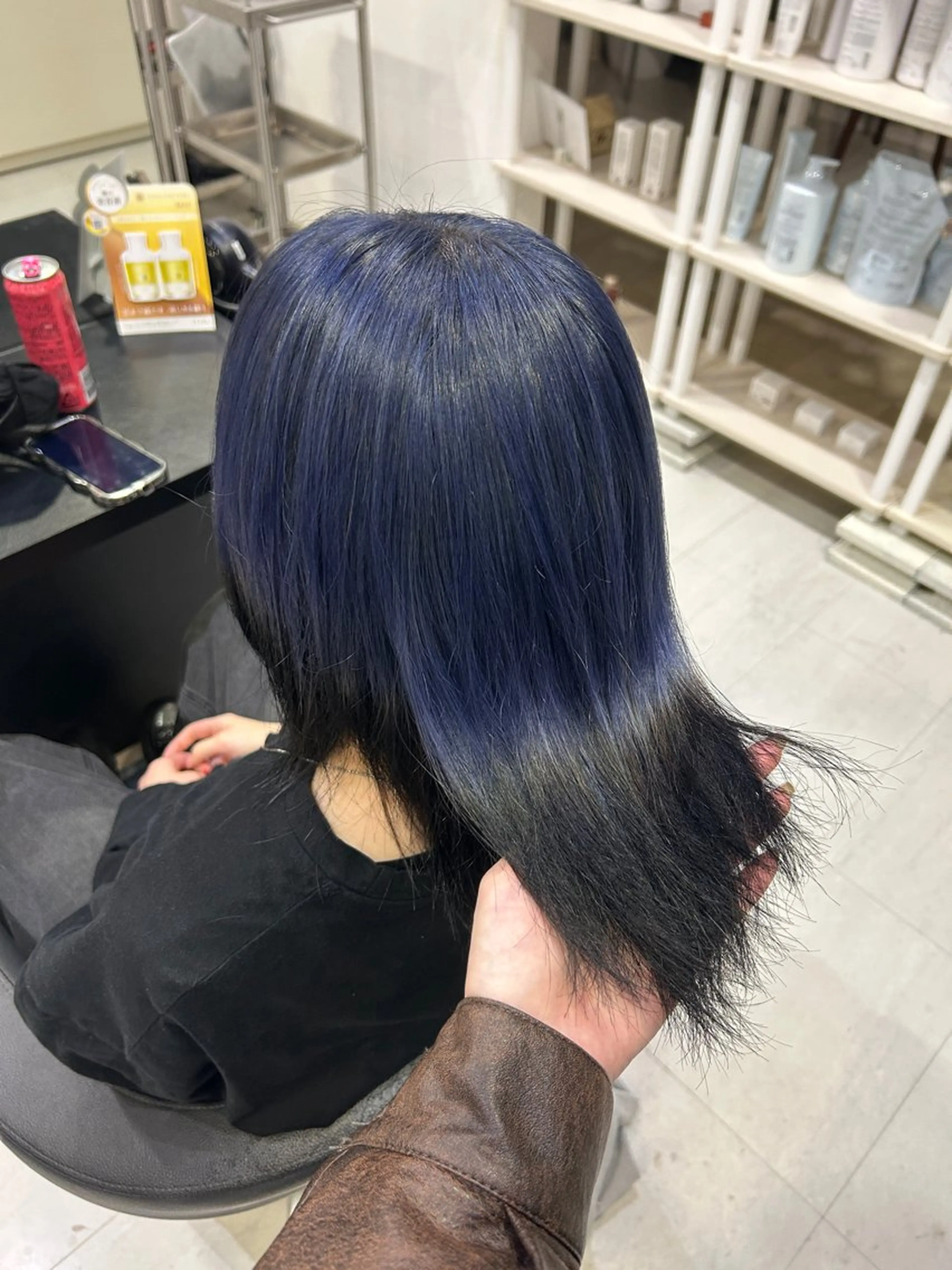 ミディアム ヘアカラー トリートメント MEKI 𓃠‪のヘアスタイル