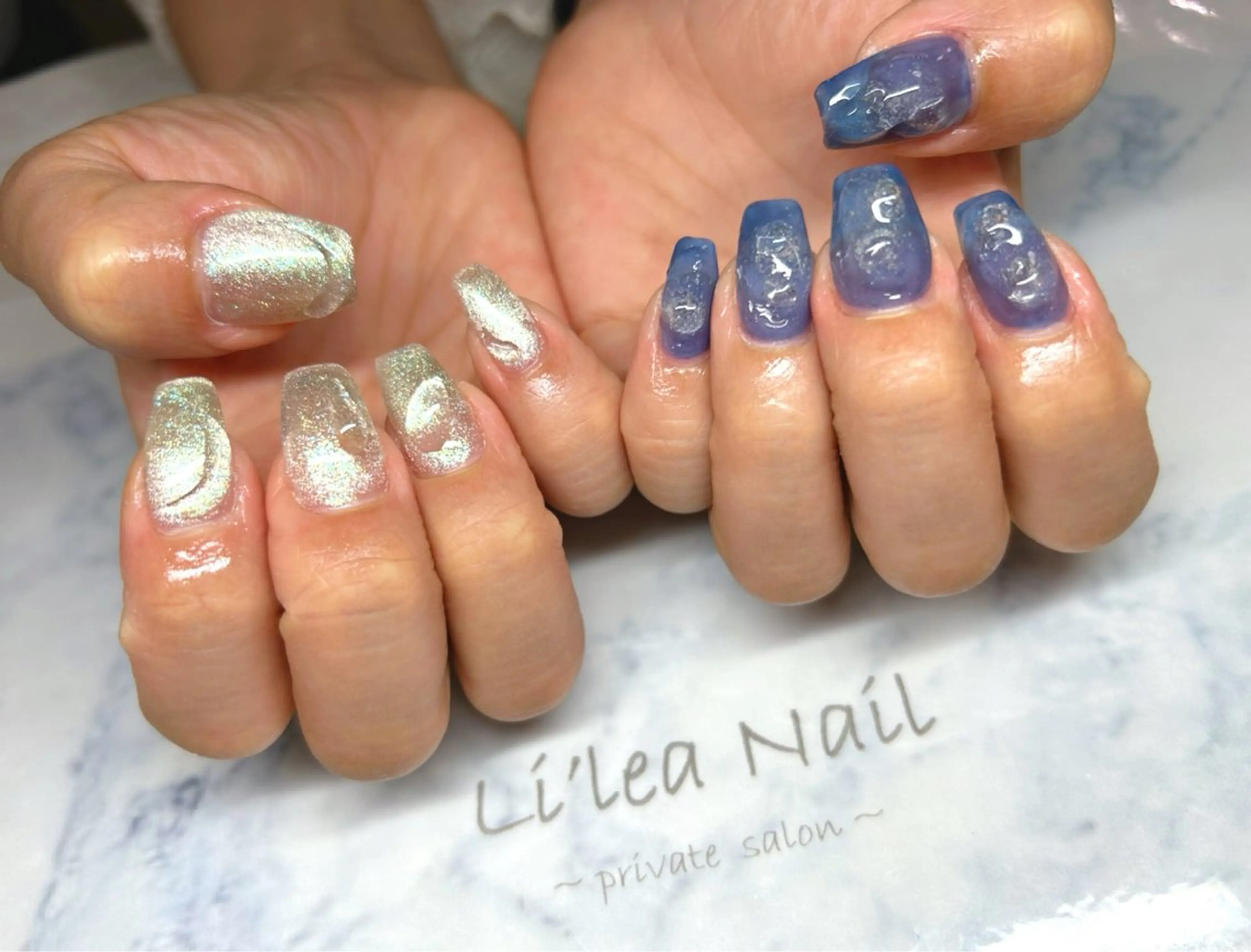 ネイル ハンドネイル Li'leaNail AINAのネイルデザイン