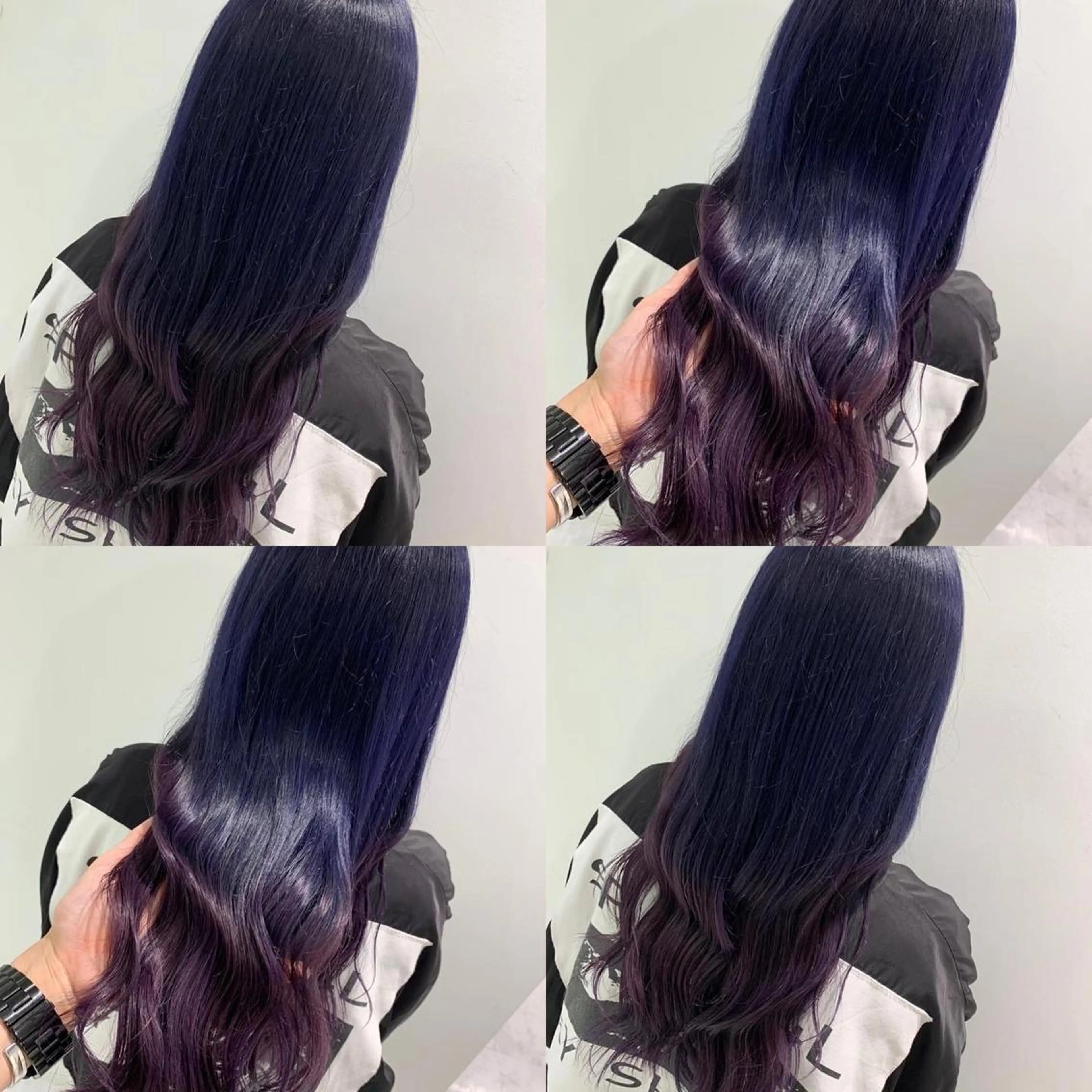 ロング ヘアカラー トリートメント I S所属・🌿透明感カラー‪ 縮毛矯正✨かずきのヘアスタイル