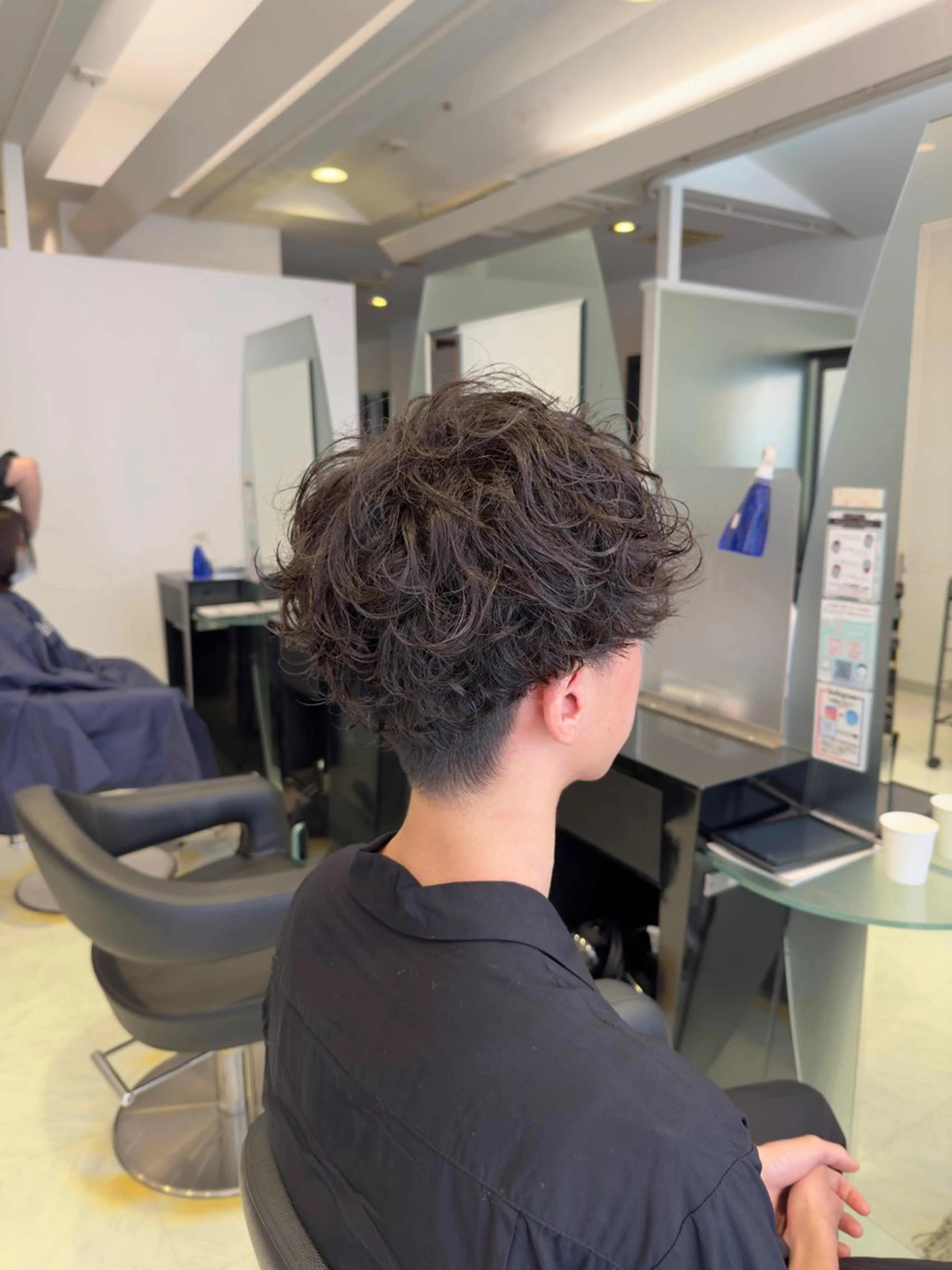 ショート パーマ メンズ カット パーマ MURATA KOHEIのヘアスタイル