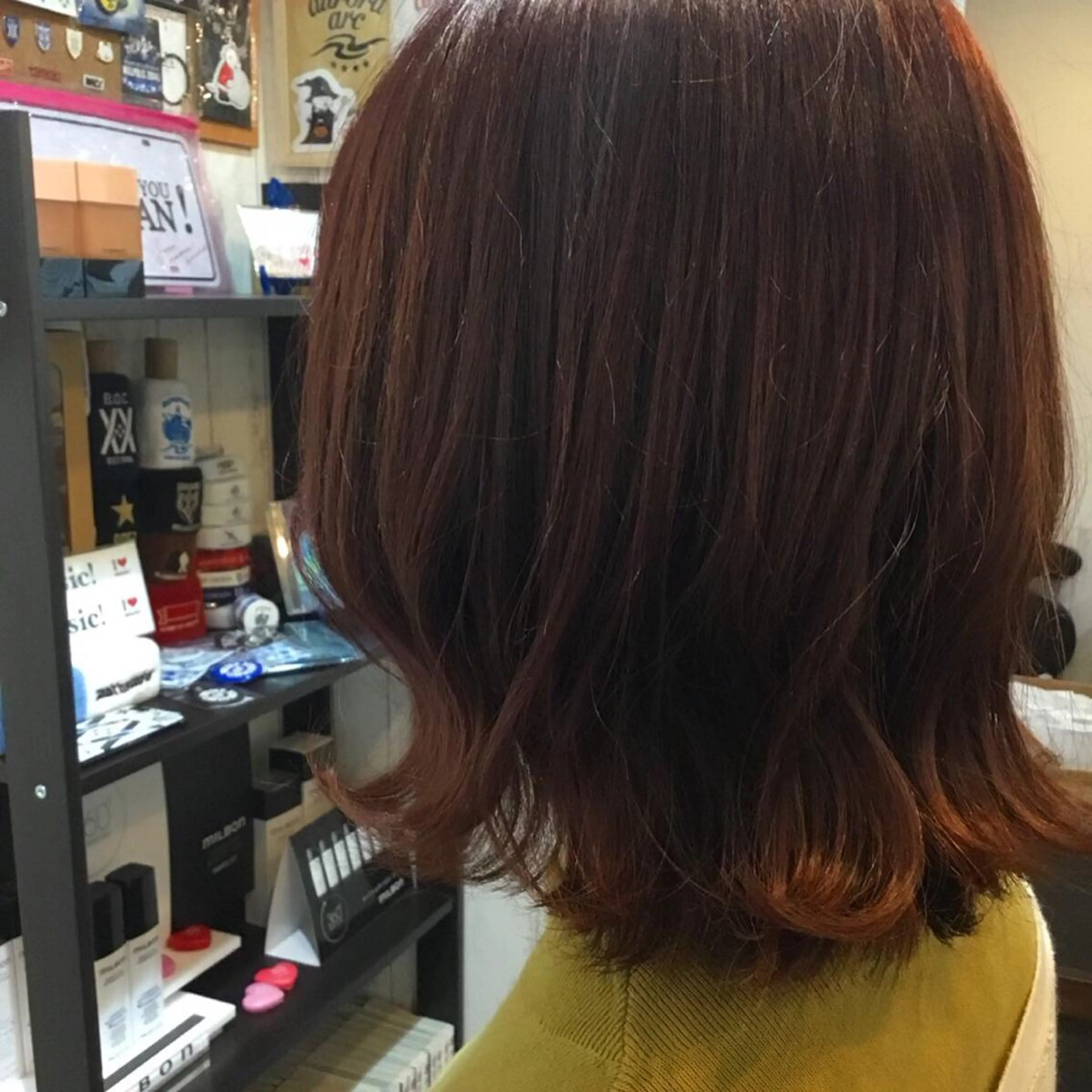 ミディアム カラー embrace エンブレイスのヘアスタイル