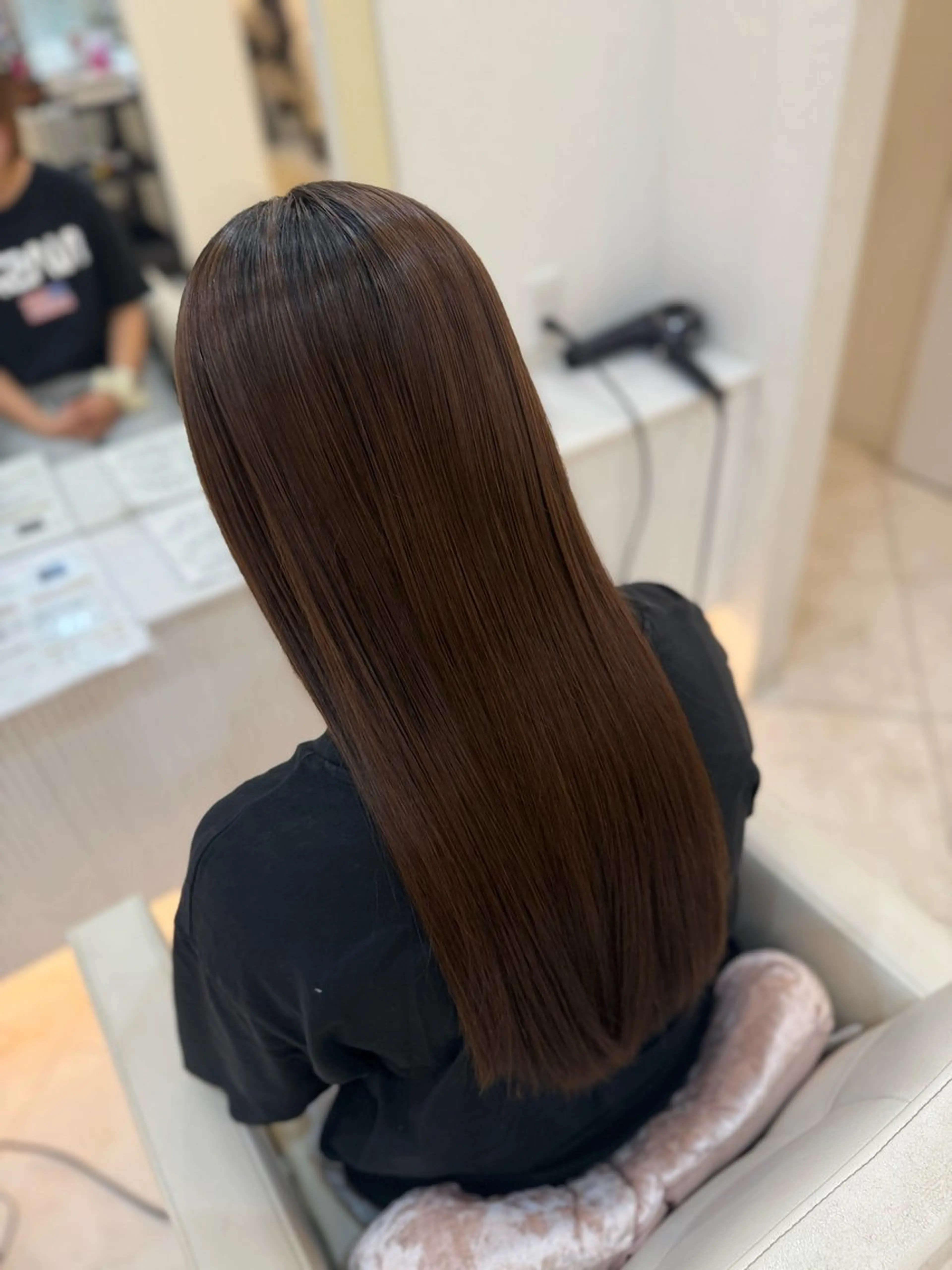 ロング 髪質改善 arose久留米所属・山中 莉乃のヘアスタイル