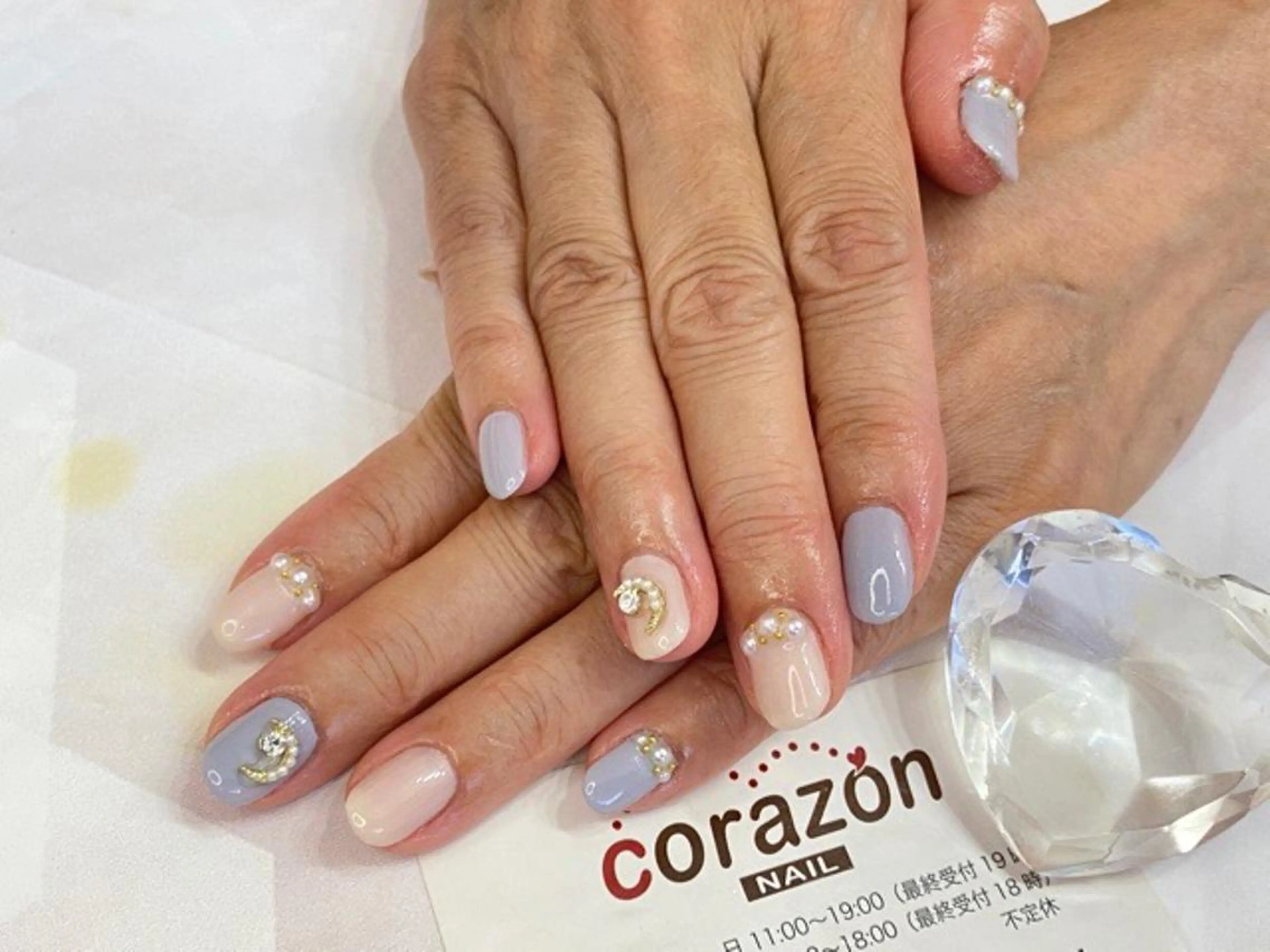 ネイル ジェルネイル ワンカラーネイル corazon所属・ネイリスト aicoのネイルデザイン