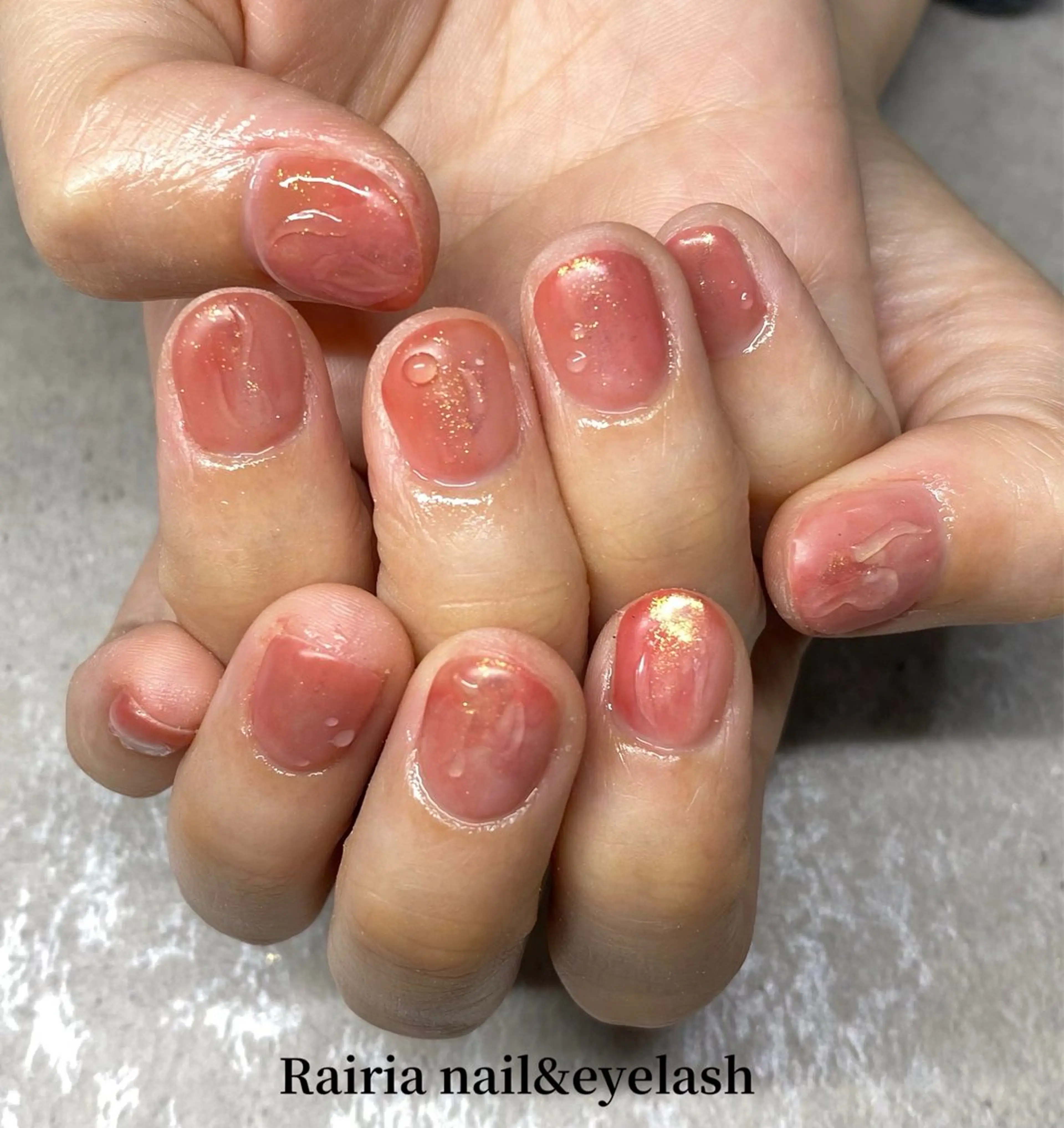 ネイル ハンドネイル Rairia nail&eyelash 小岩店所属・Rairianail MIYUのネイルデザイン
