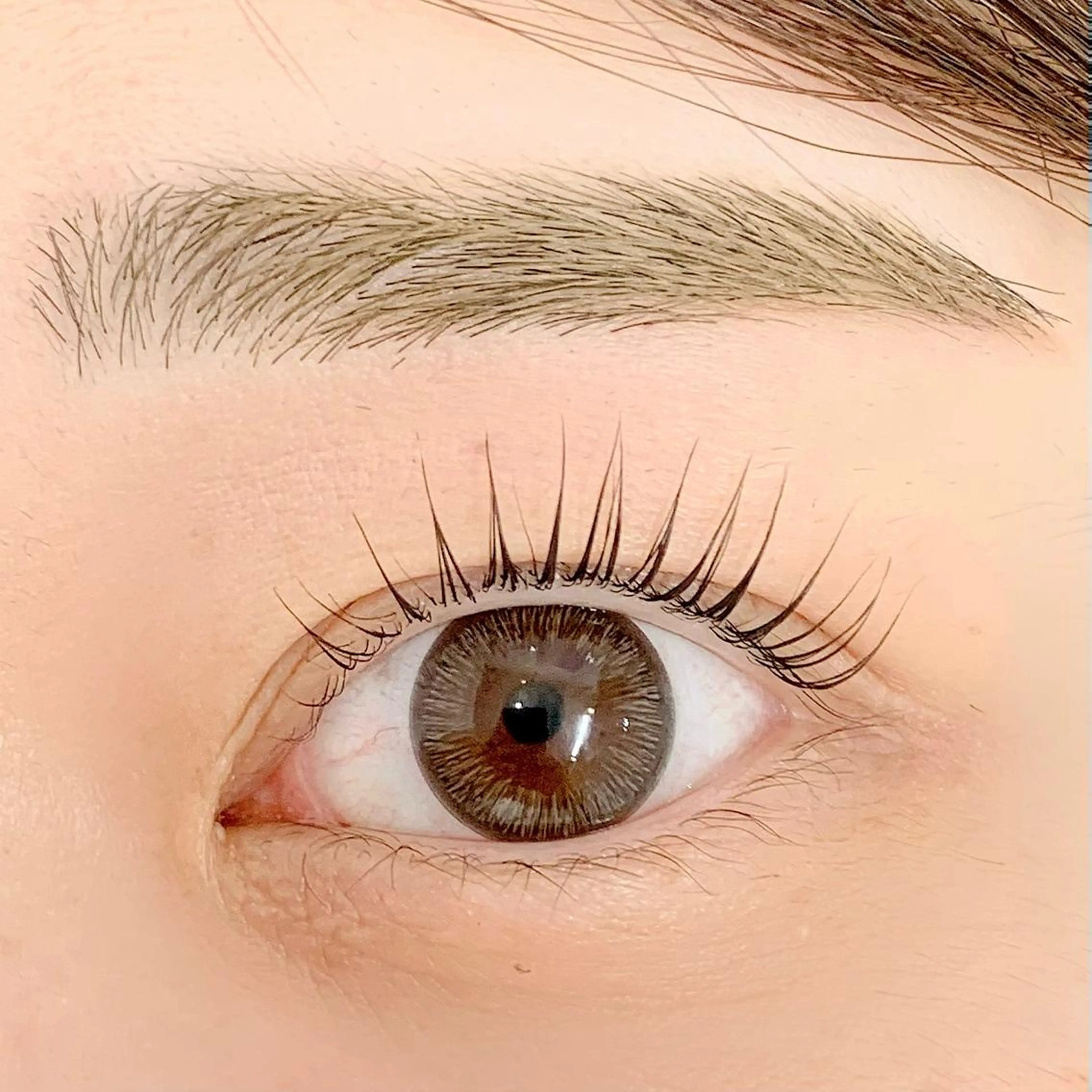 マツエク・マツパ アイブロウ ハリウッドブロウリフト 眉毛ワックス脱毛 パリジェンヌラッシュリフト まつげパーマ BellFlower Aki（眉・まつげ）のマツエク・マツパデザイン