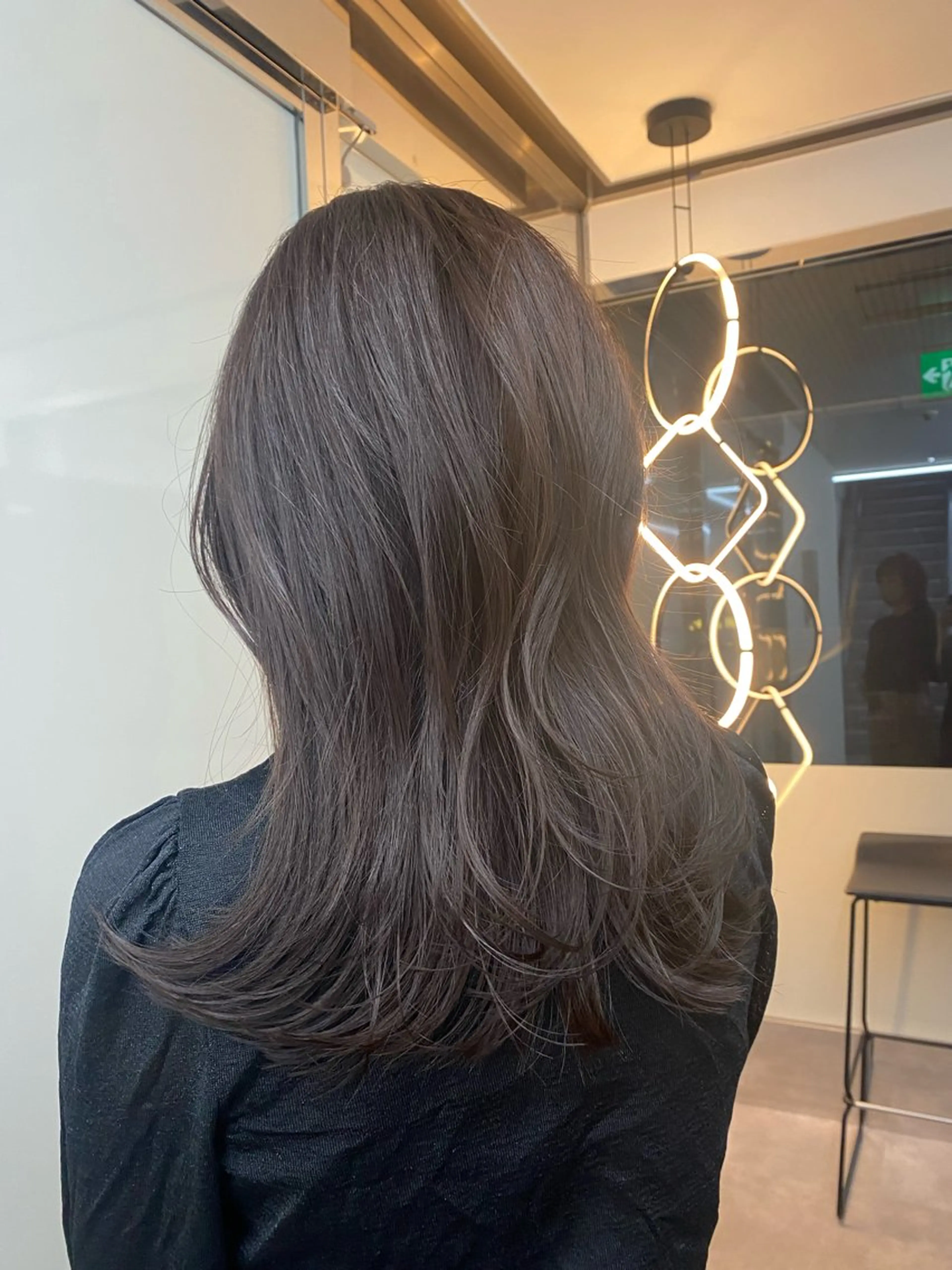 ロング カラー Nece所属・久米寿李恵 くめじゅりえのヘアスタイル