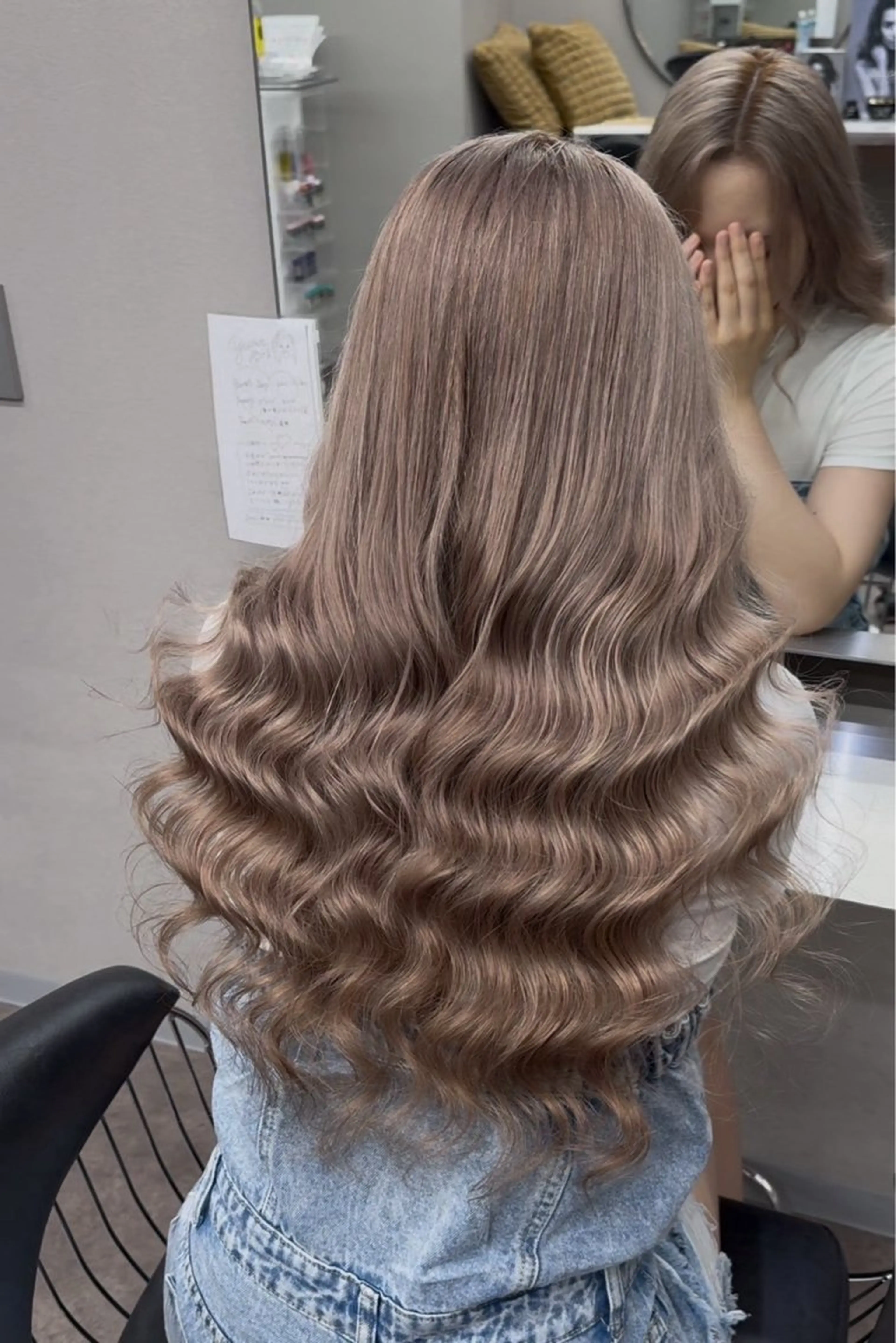 ロング カラー モッズヘア越谷西口店所属・市森 心寧のヘアスタイル